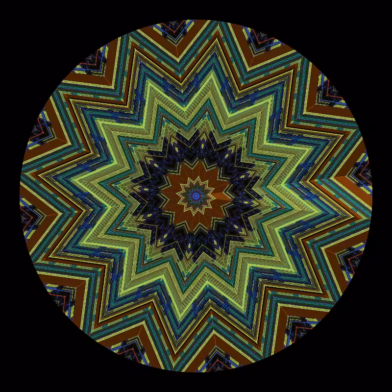 Binary kaleidoscope #65