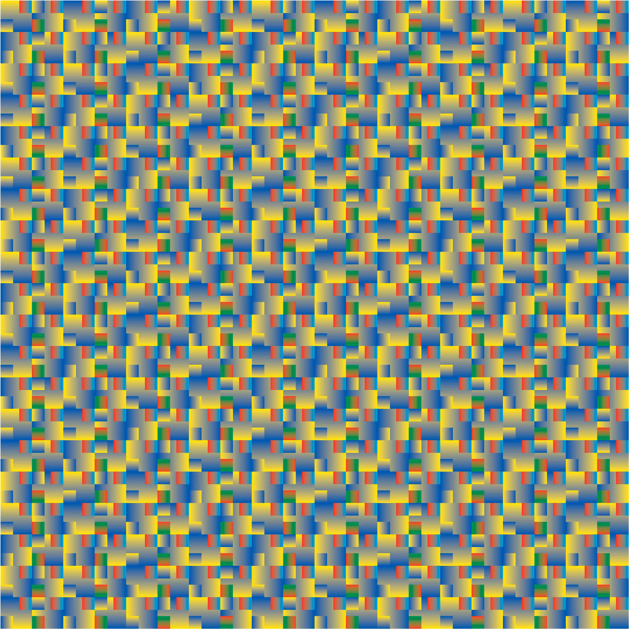 X Reflection #2: Gradient Grid Series: #2c