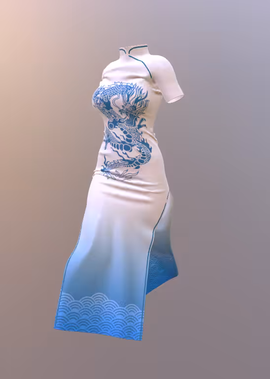 Sky Dragon Qipao