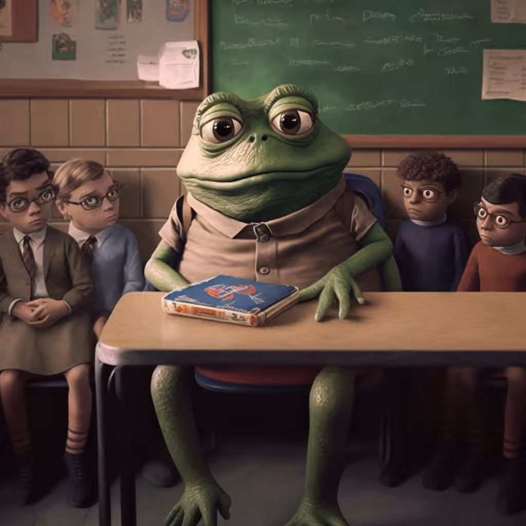 Pepe at school