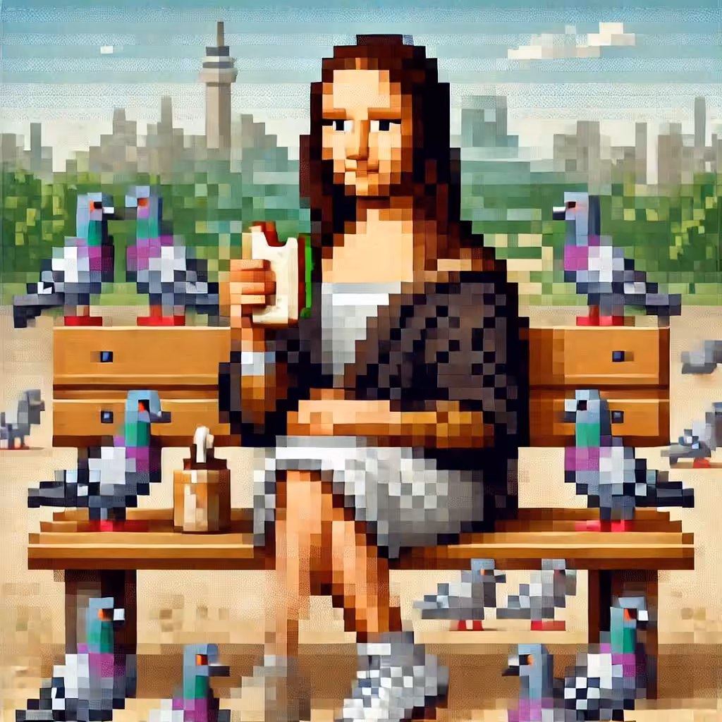 Monalisa is in Paris
