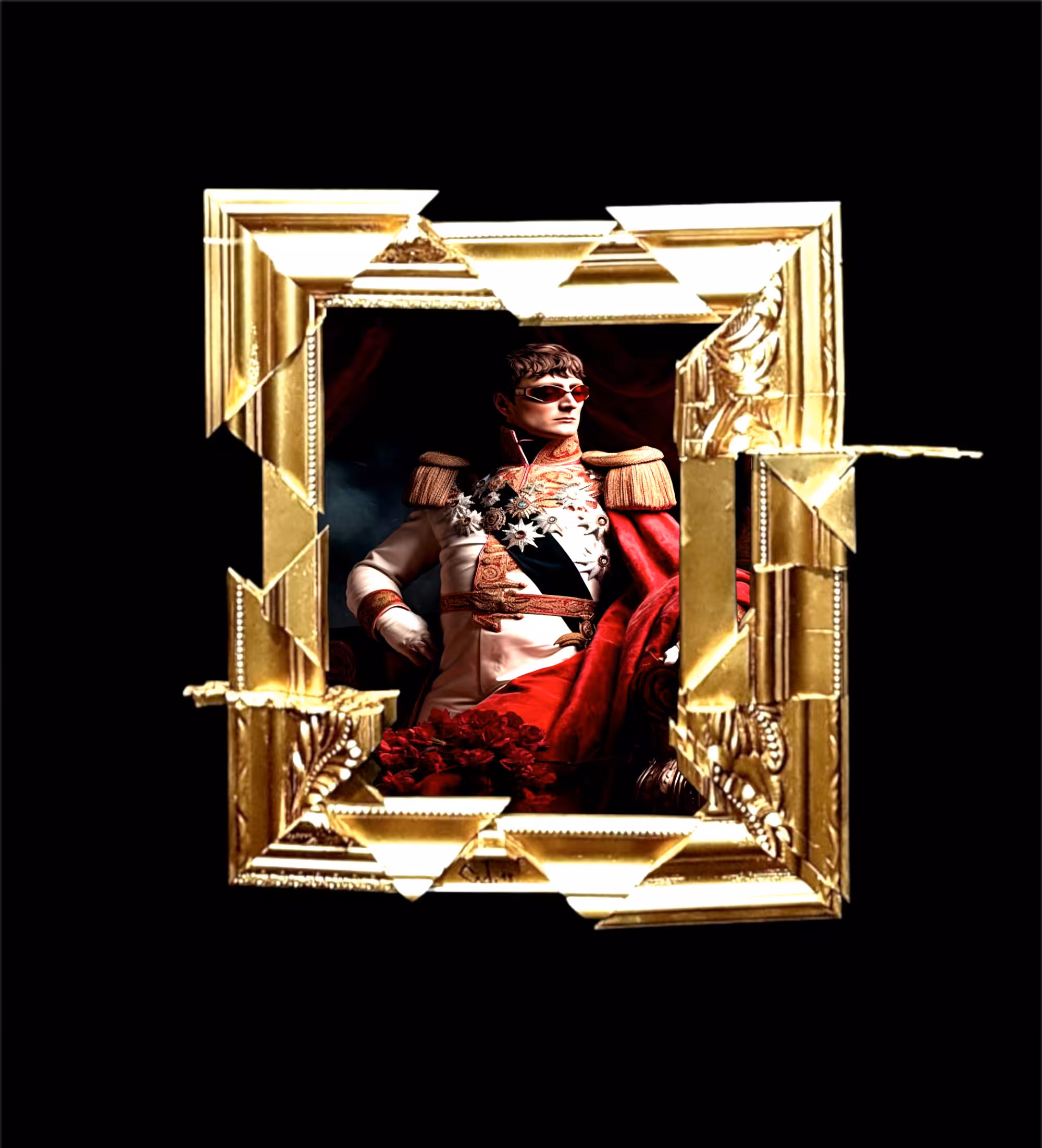 Crypto Napoleon Frame (Collab with Blues NFT)