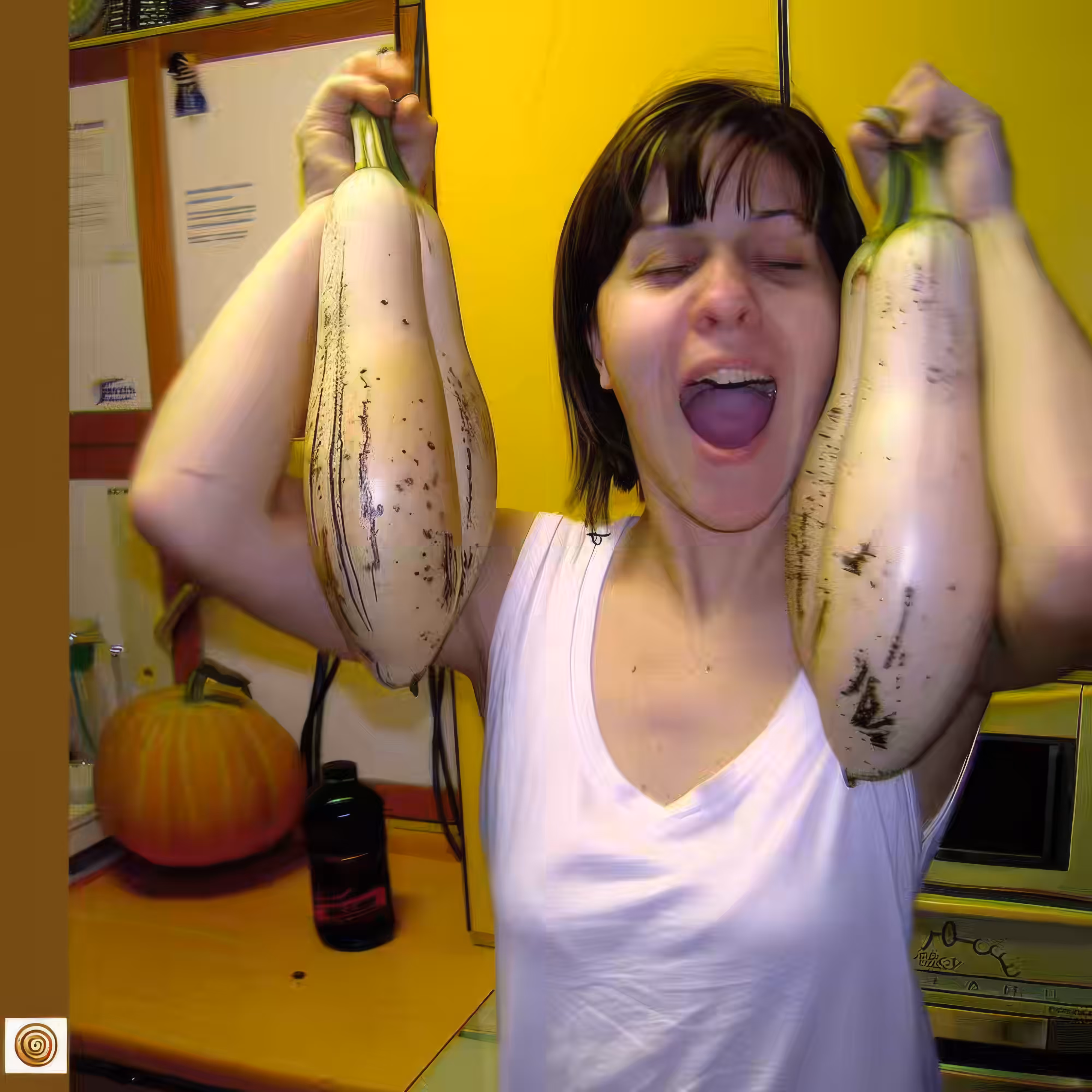 BAD JPEGs: Two-Gourd-Girl
