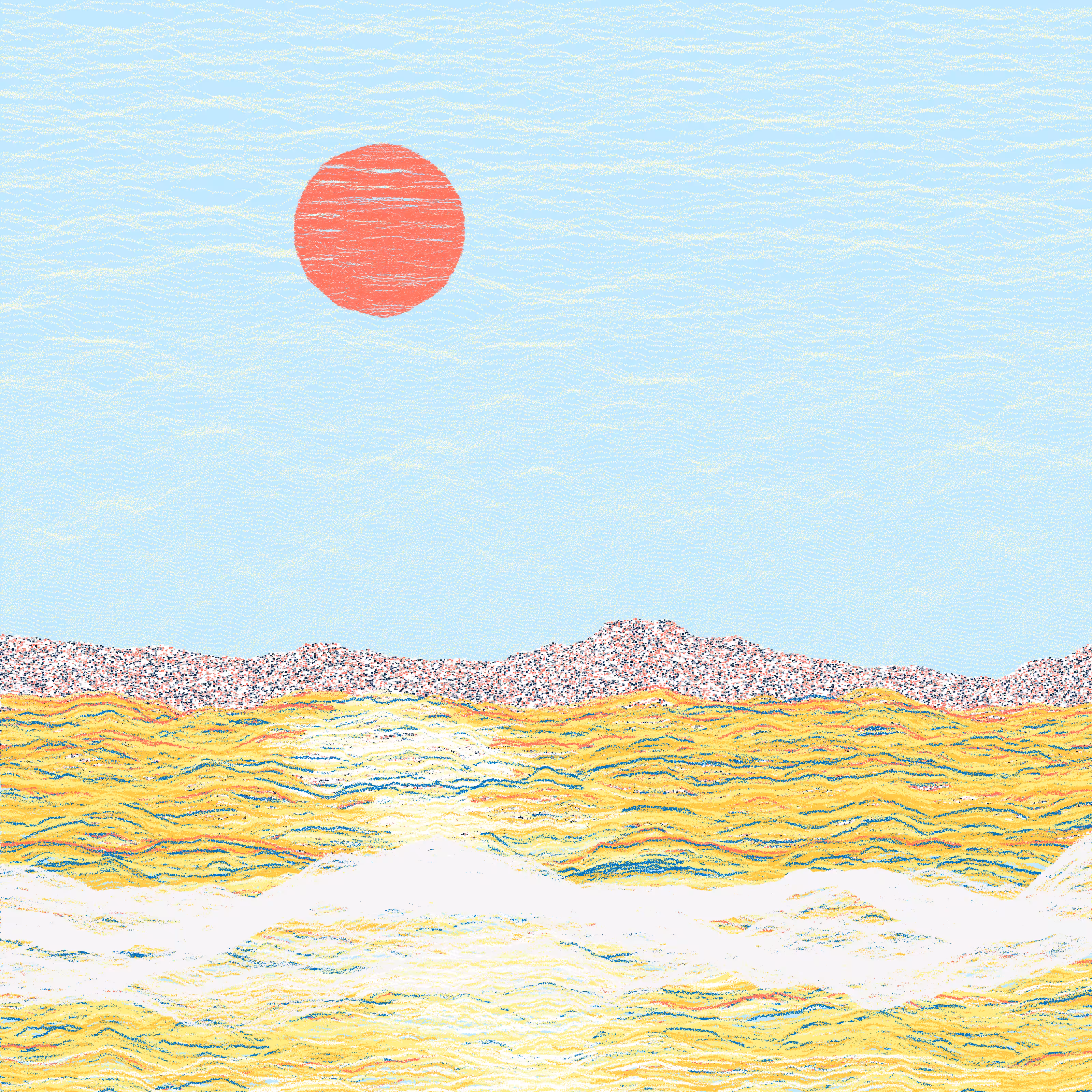 Moonlit Sea #300