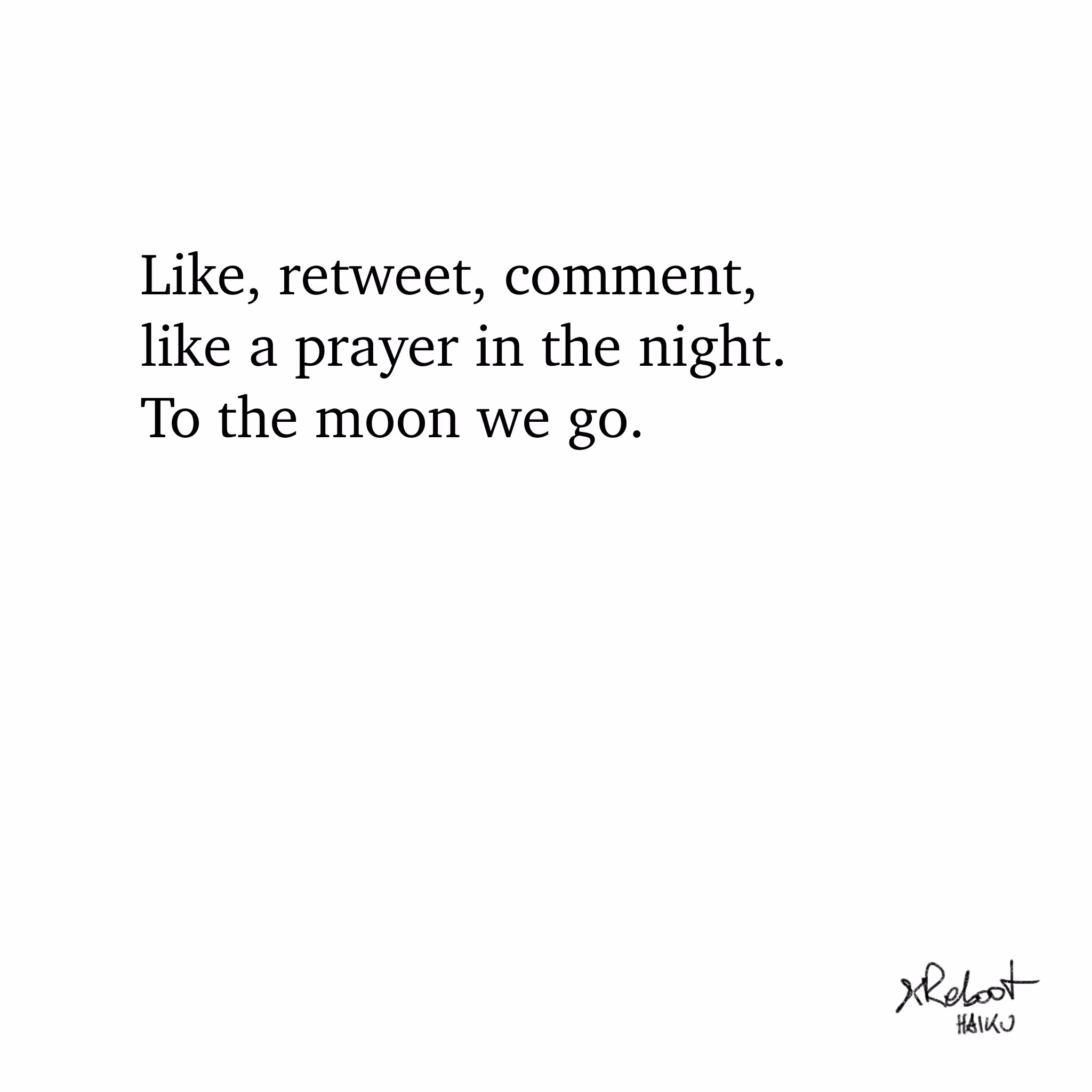 haiku 13: haiku #2