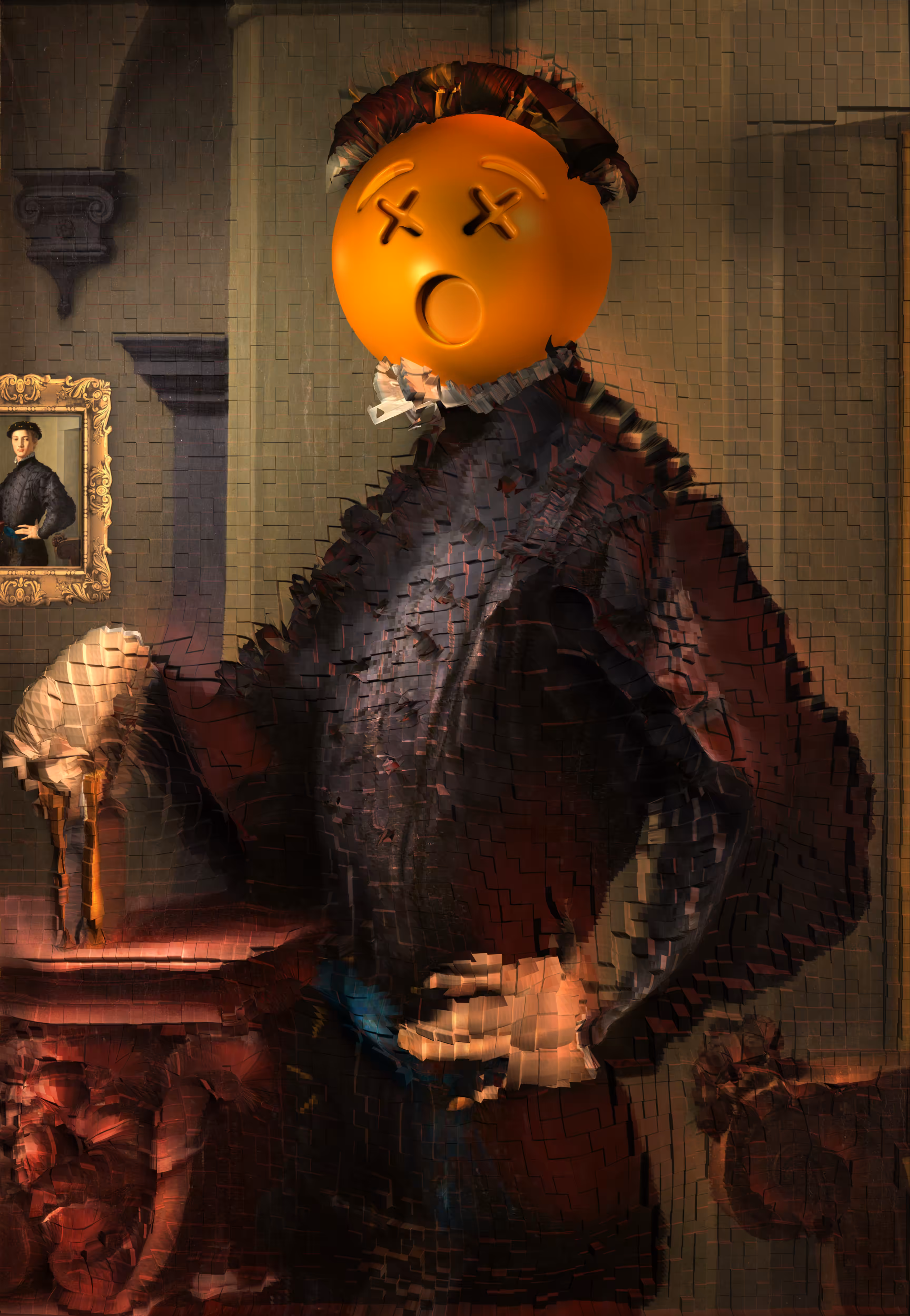The Emojinalist #1 - Portrait of a young Man V1