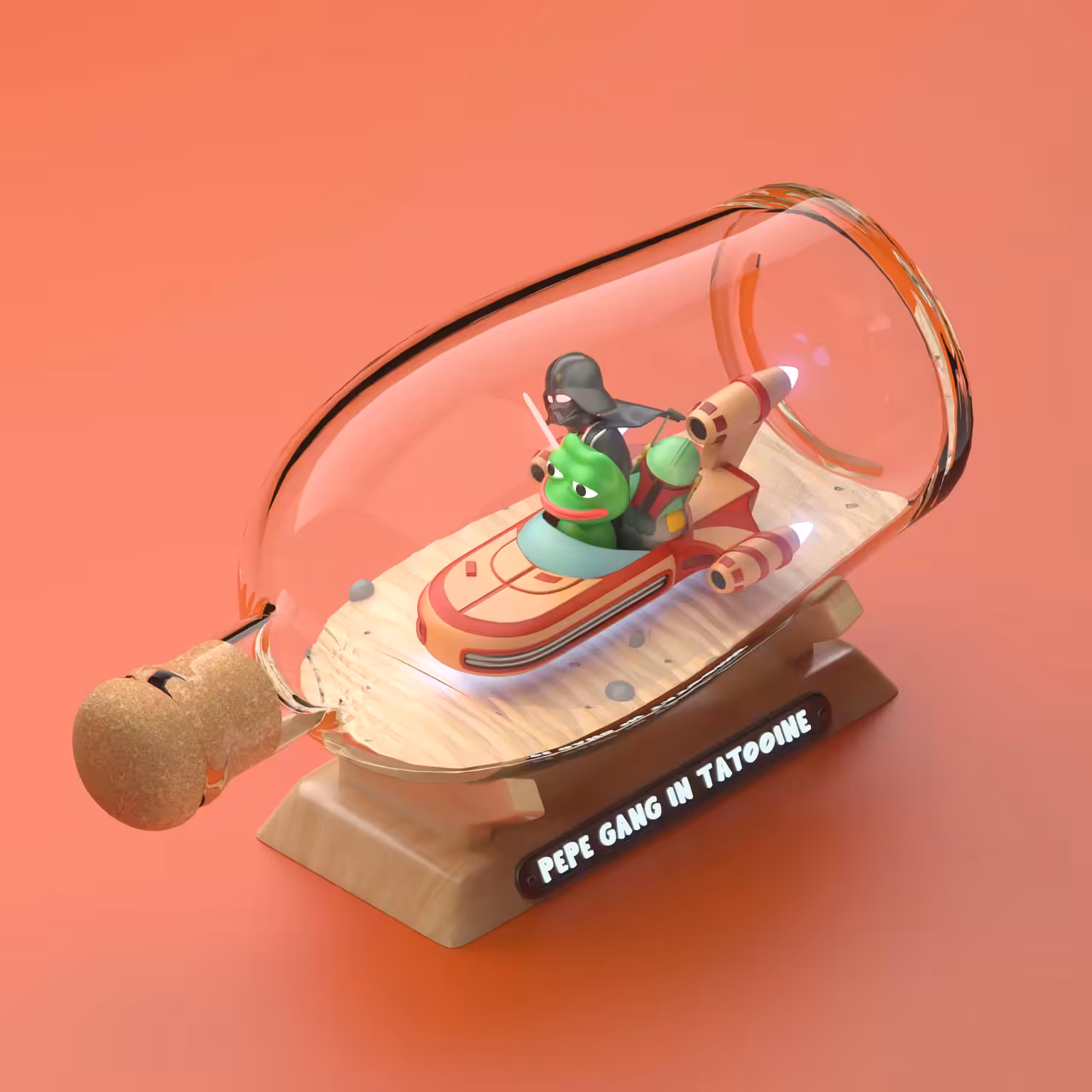 Pepe Gang in Tatooine B009