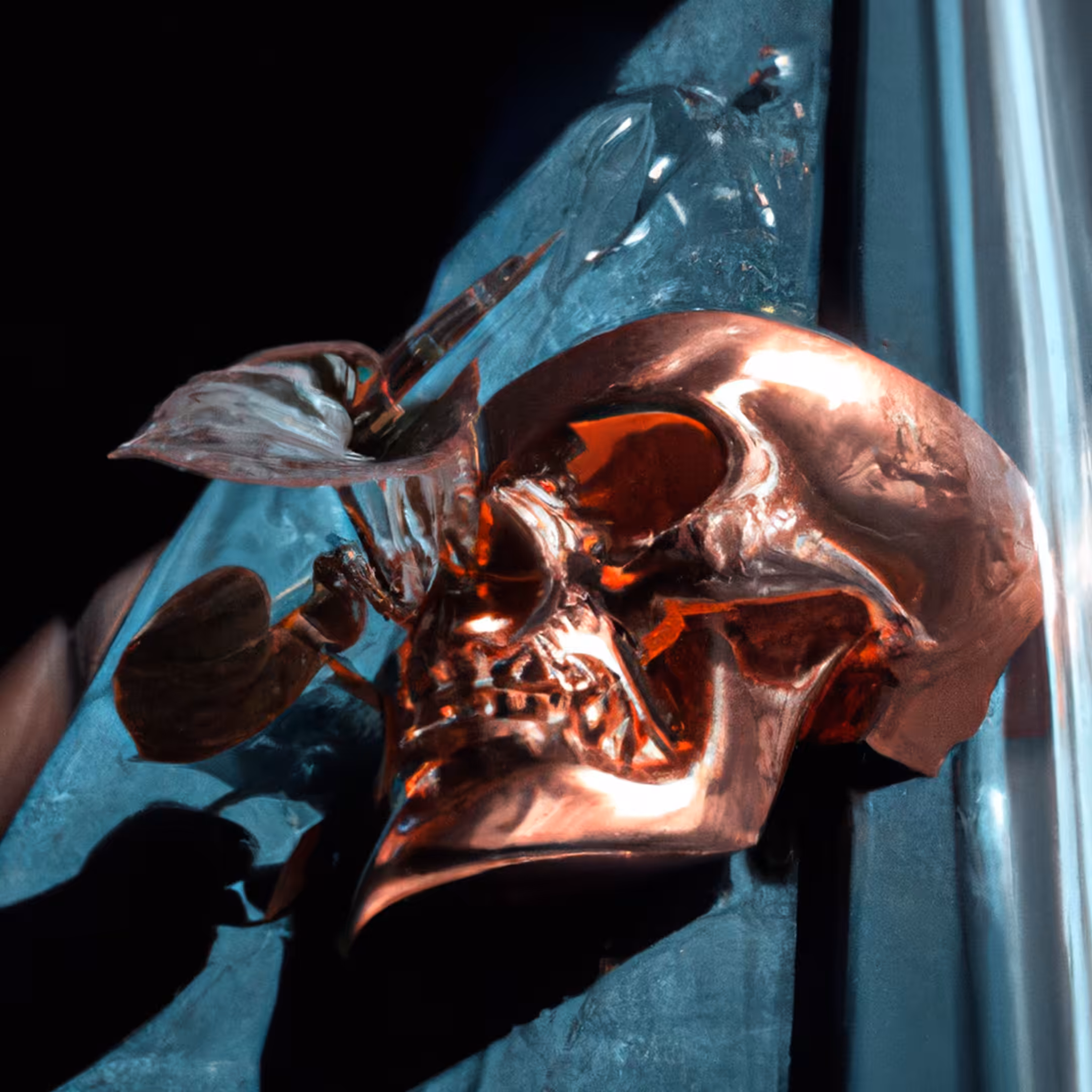 -: A Skull at the Window #24
