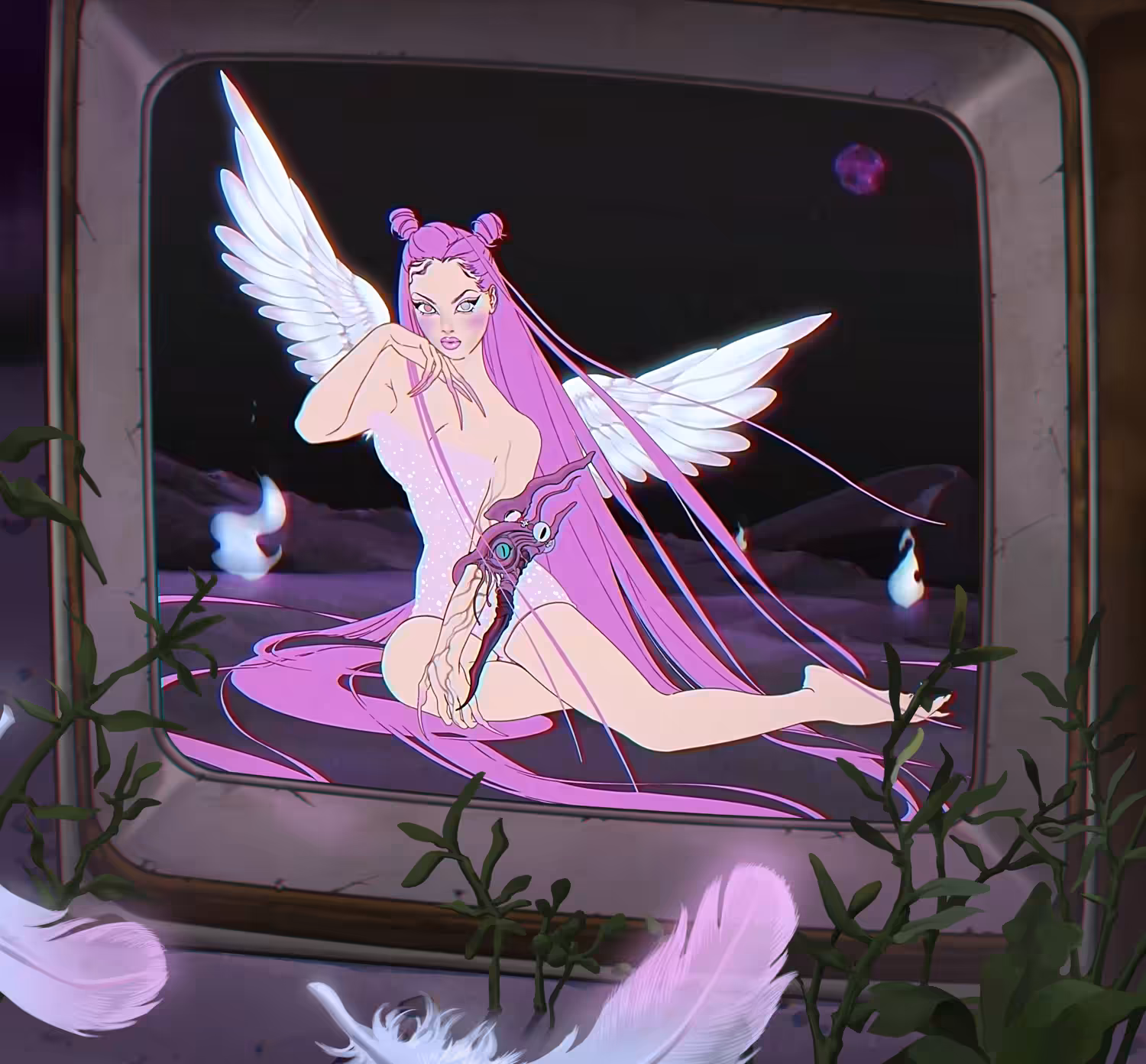 The angel of prophecy