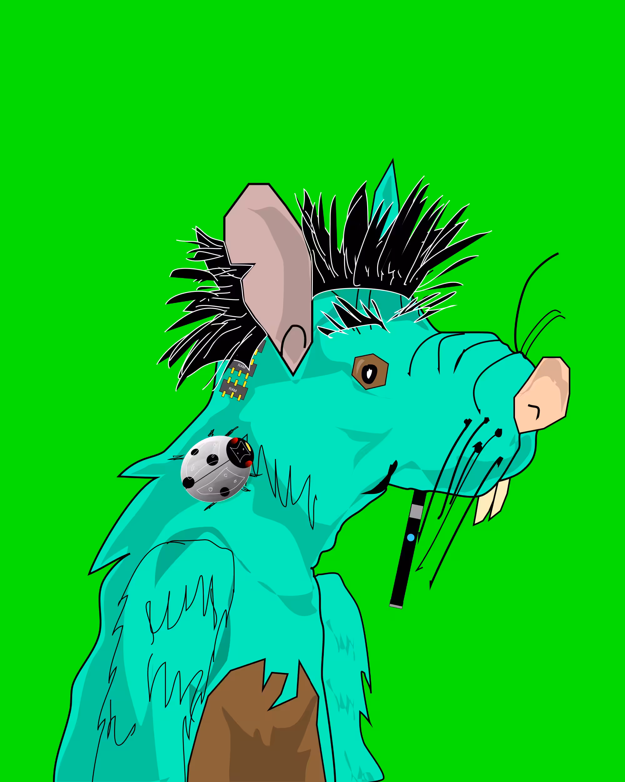 🤖 Cyborg RATZ 🐀 #482