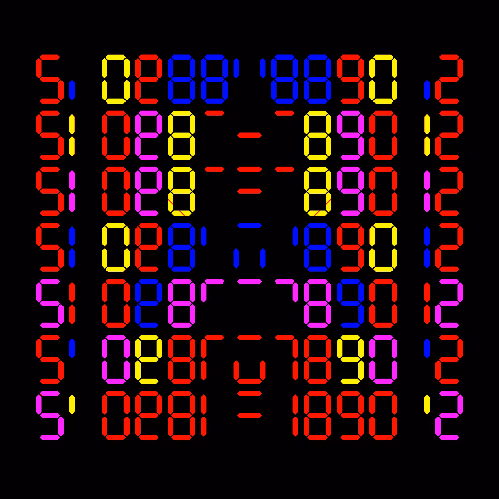 Digits #213