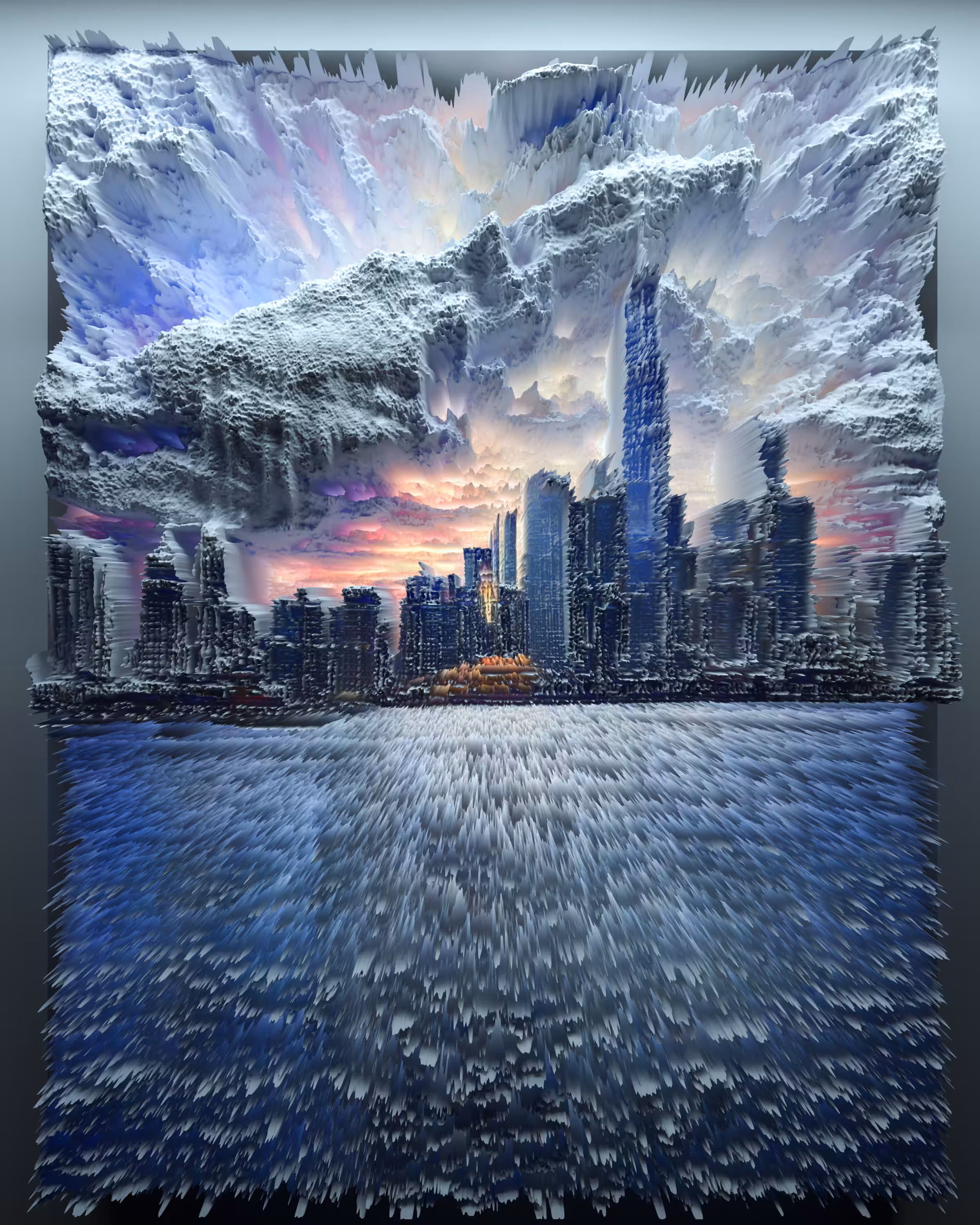 Machine Hallucinations - New York City #554
