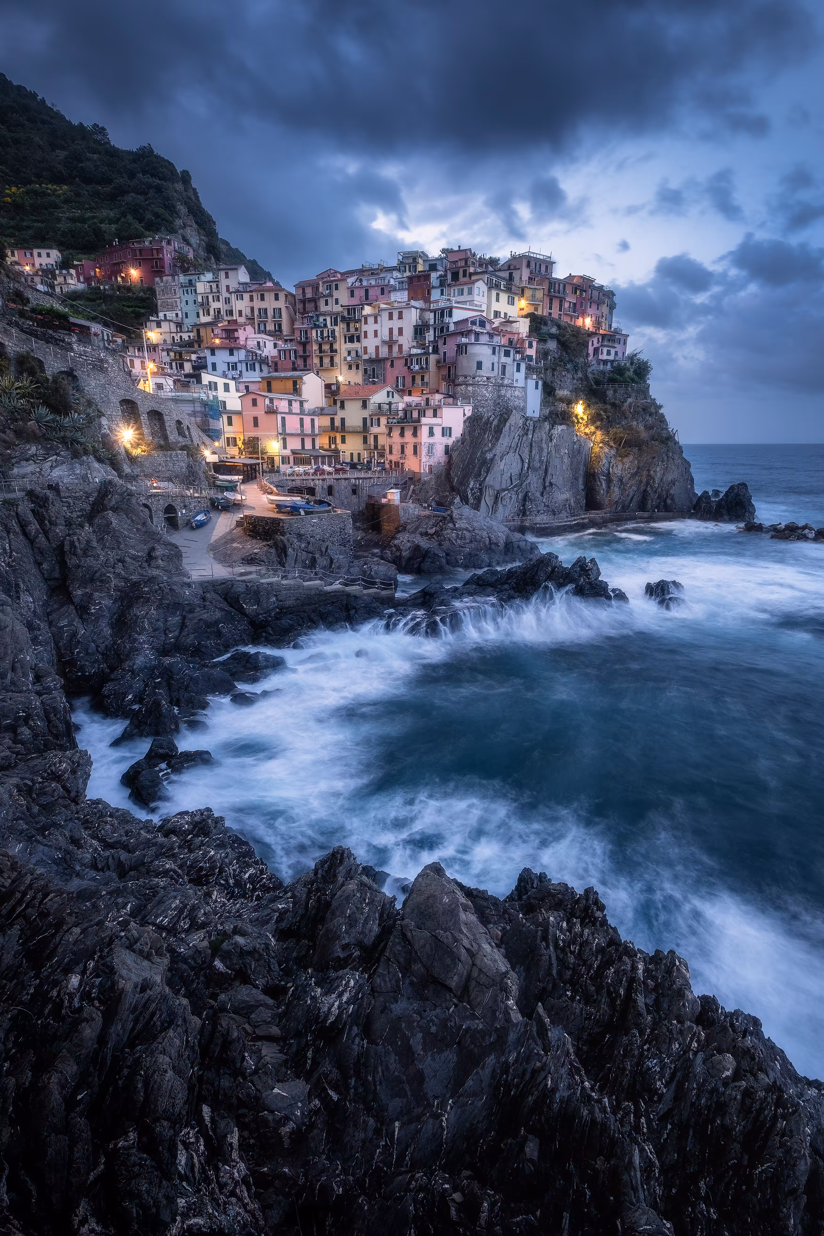 'On the Cliff - Manarola'