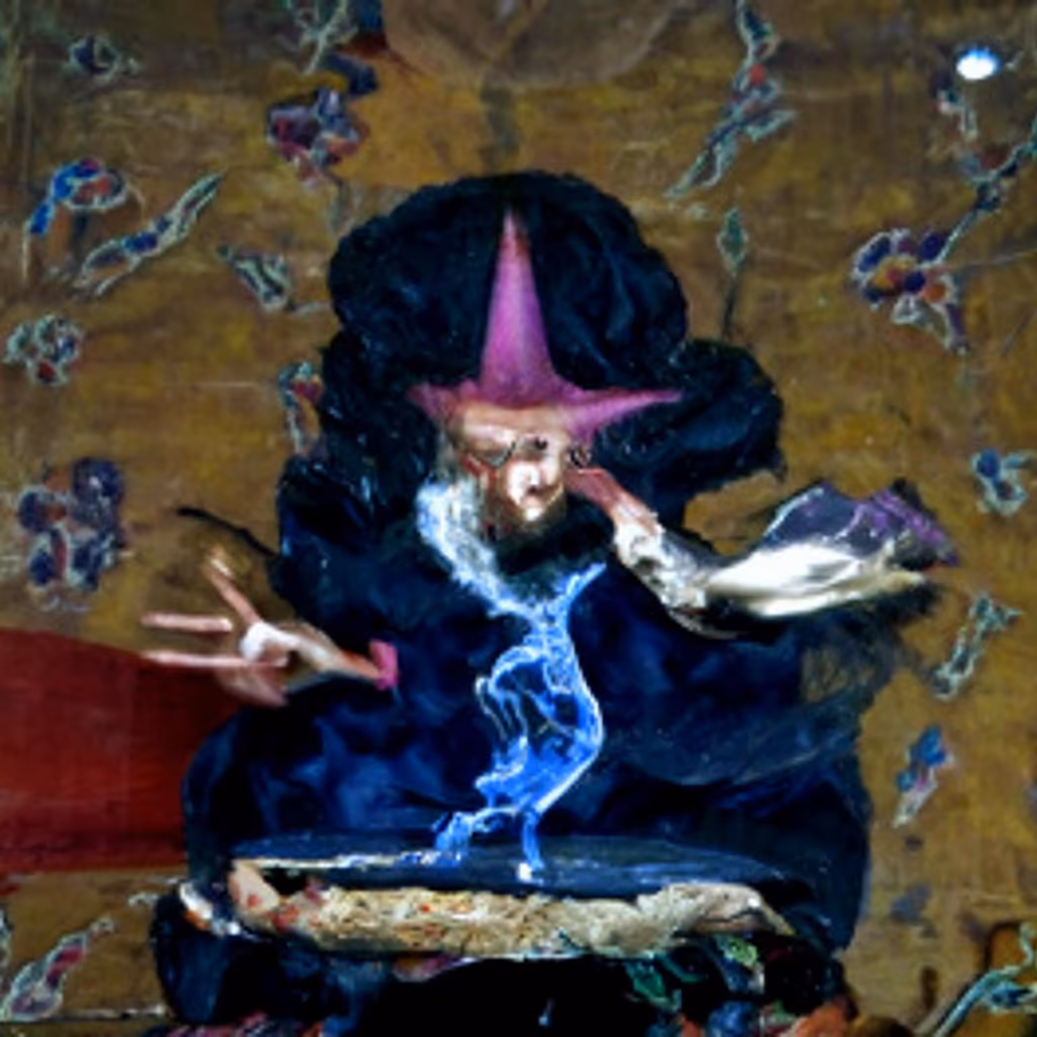 Psychedelic Wizard 004