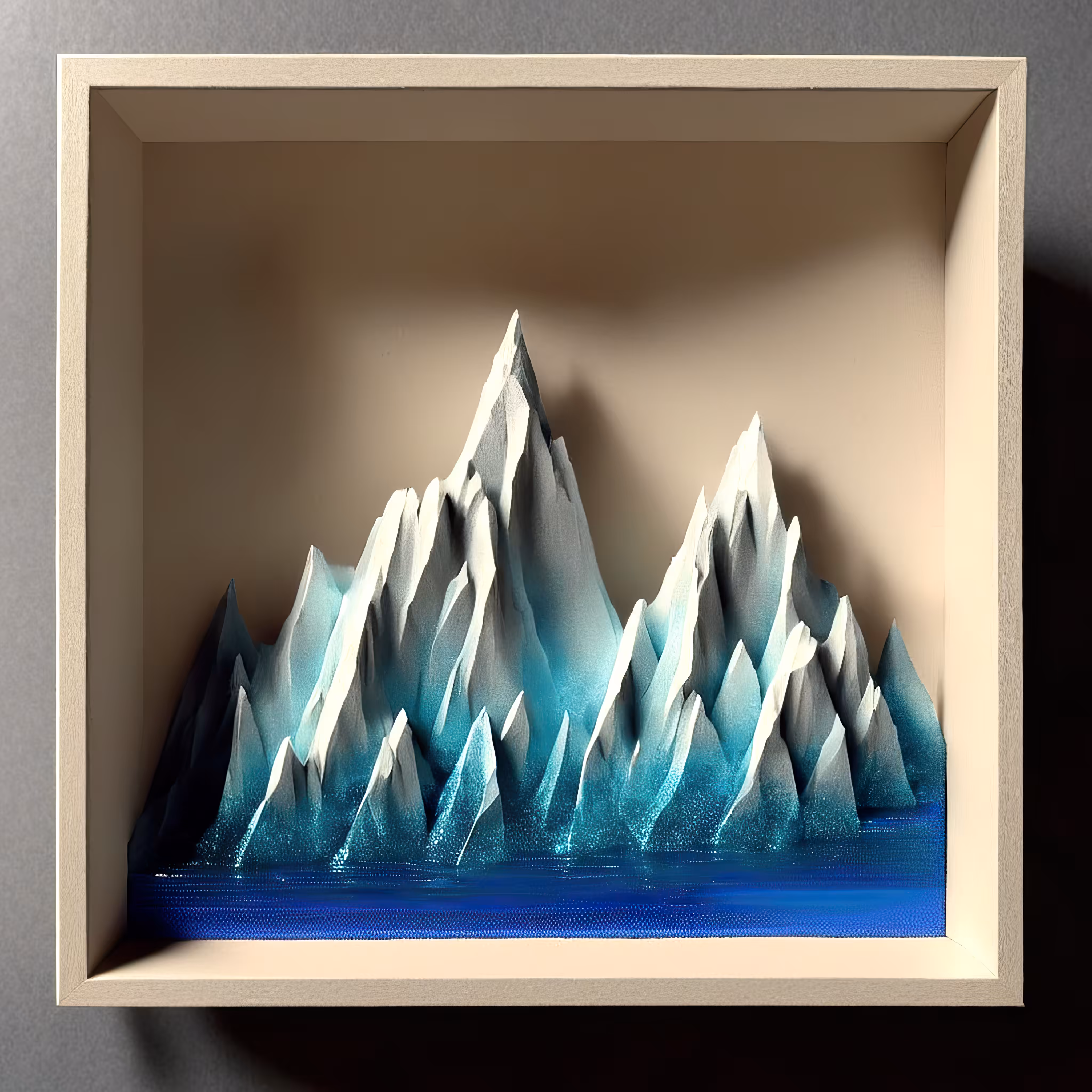 Tiny Framed Mountain #7
