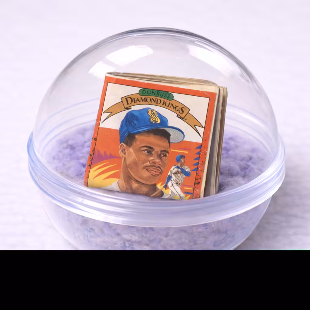 Anonymous Nobody’s Not-So-Supermarket: 1990 Donruss Ken Griffey Jr. Diamond Kings Baseball Card