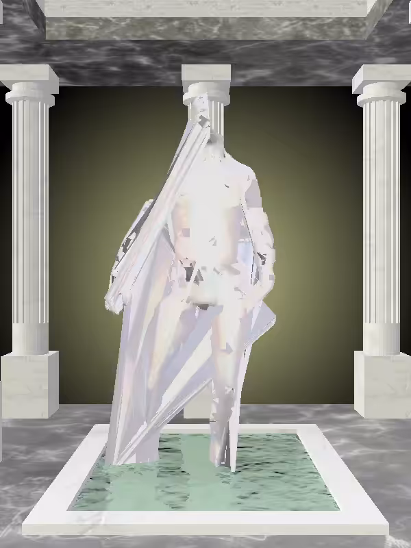 HeavenComputer: The Victorious Dusky Pale Pink Man #6549