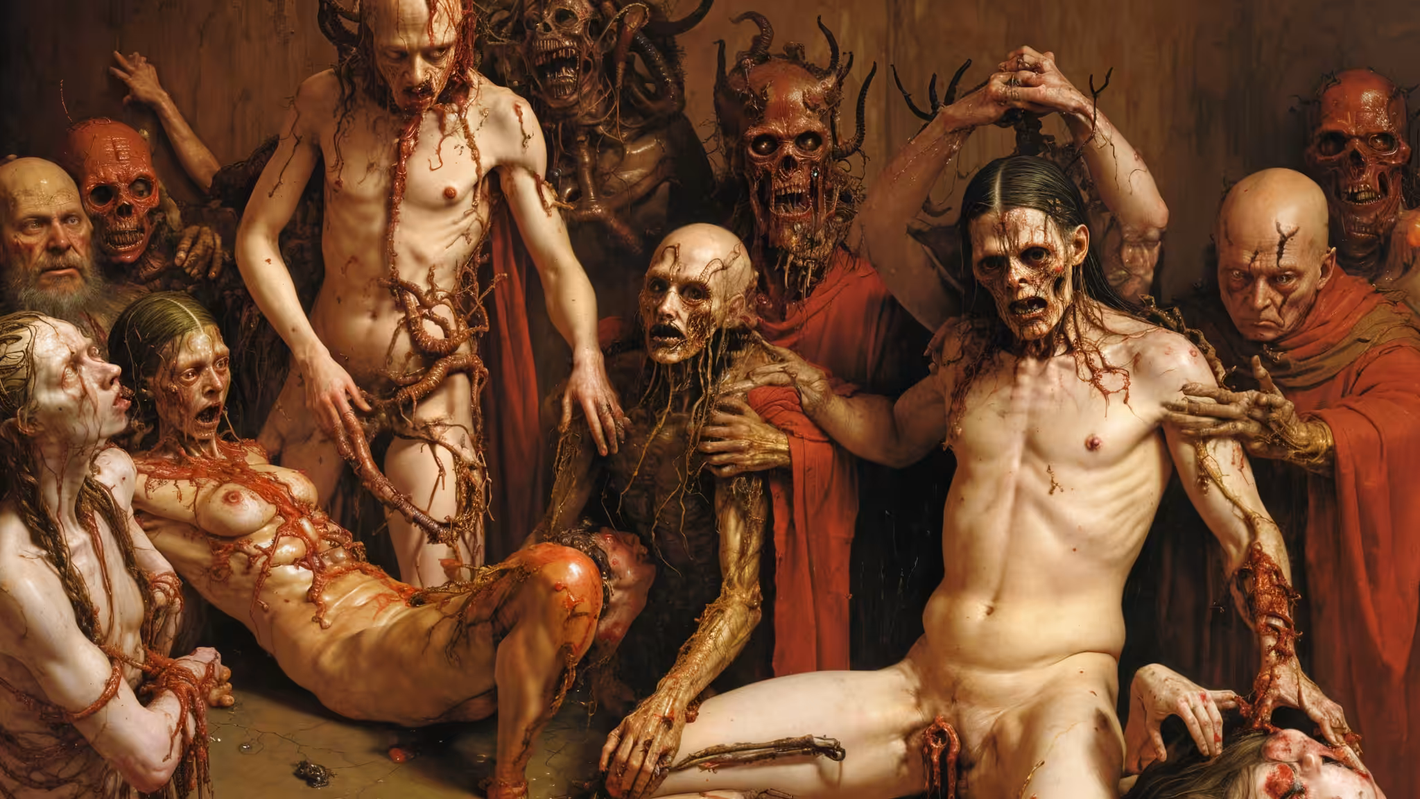 AI Art Cult Initiation: Necromaniac