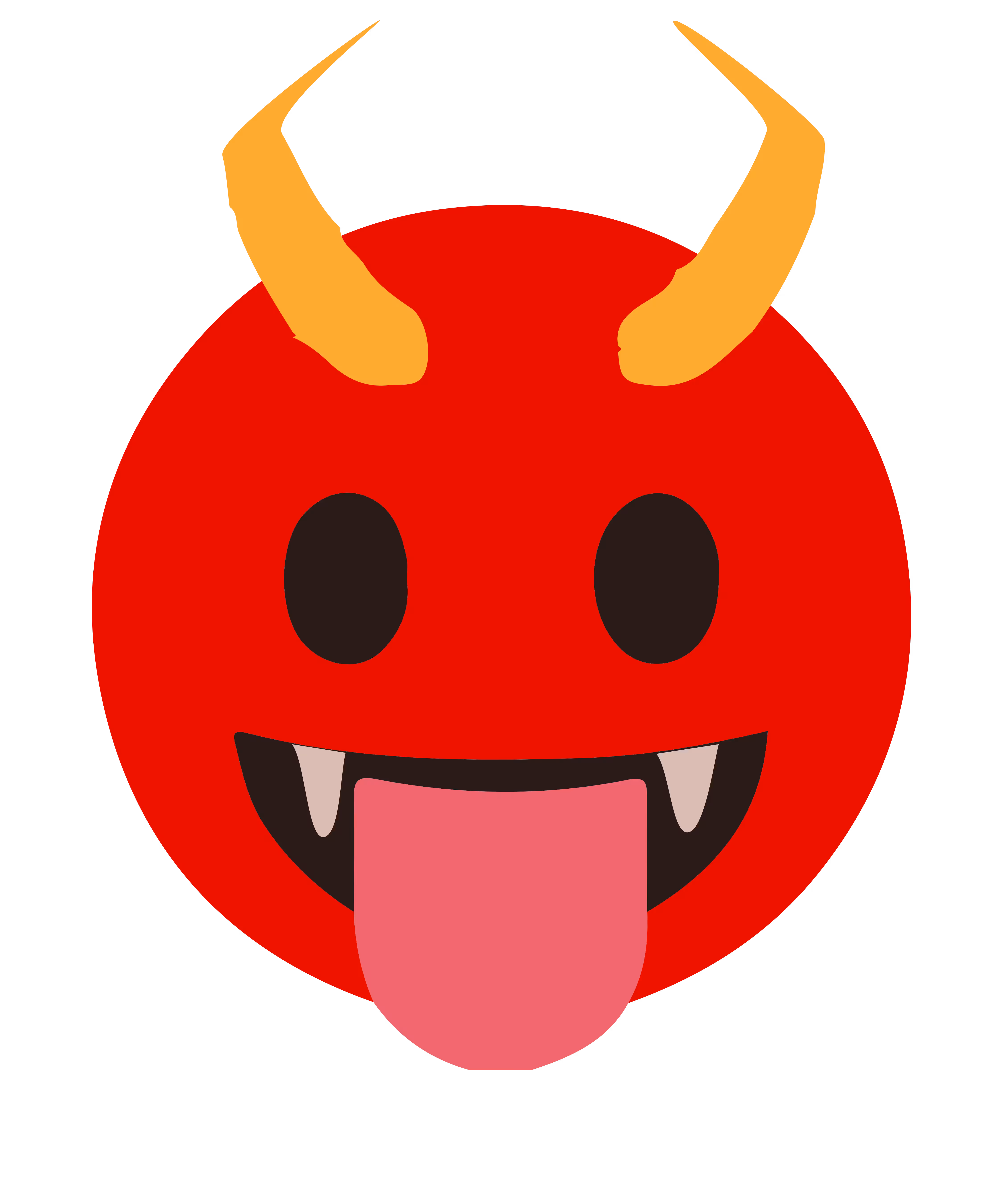 Evil emoticon