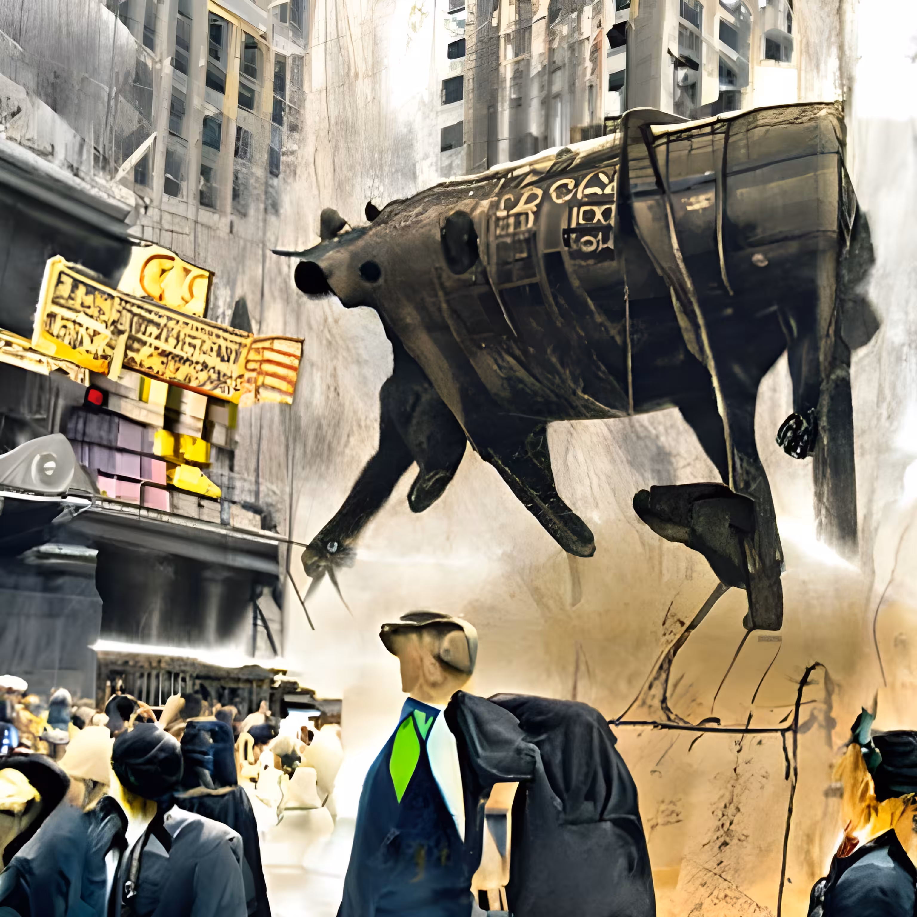 City Milk Blimp