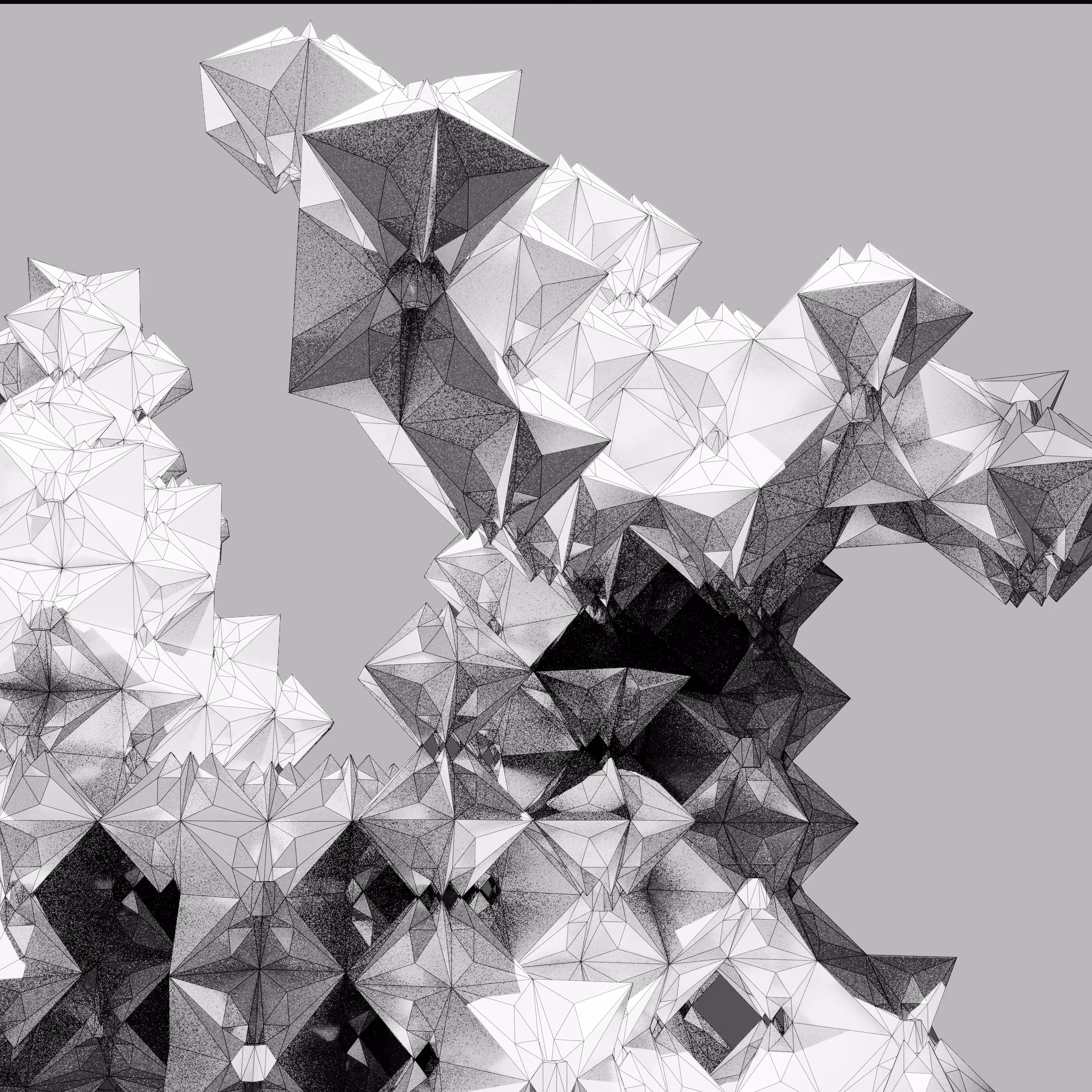 Space Filler Dreams 05 (Monochrome)