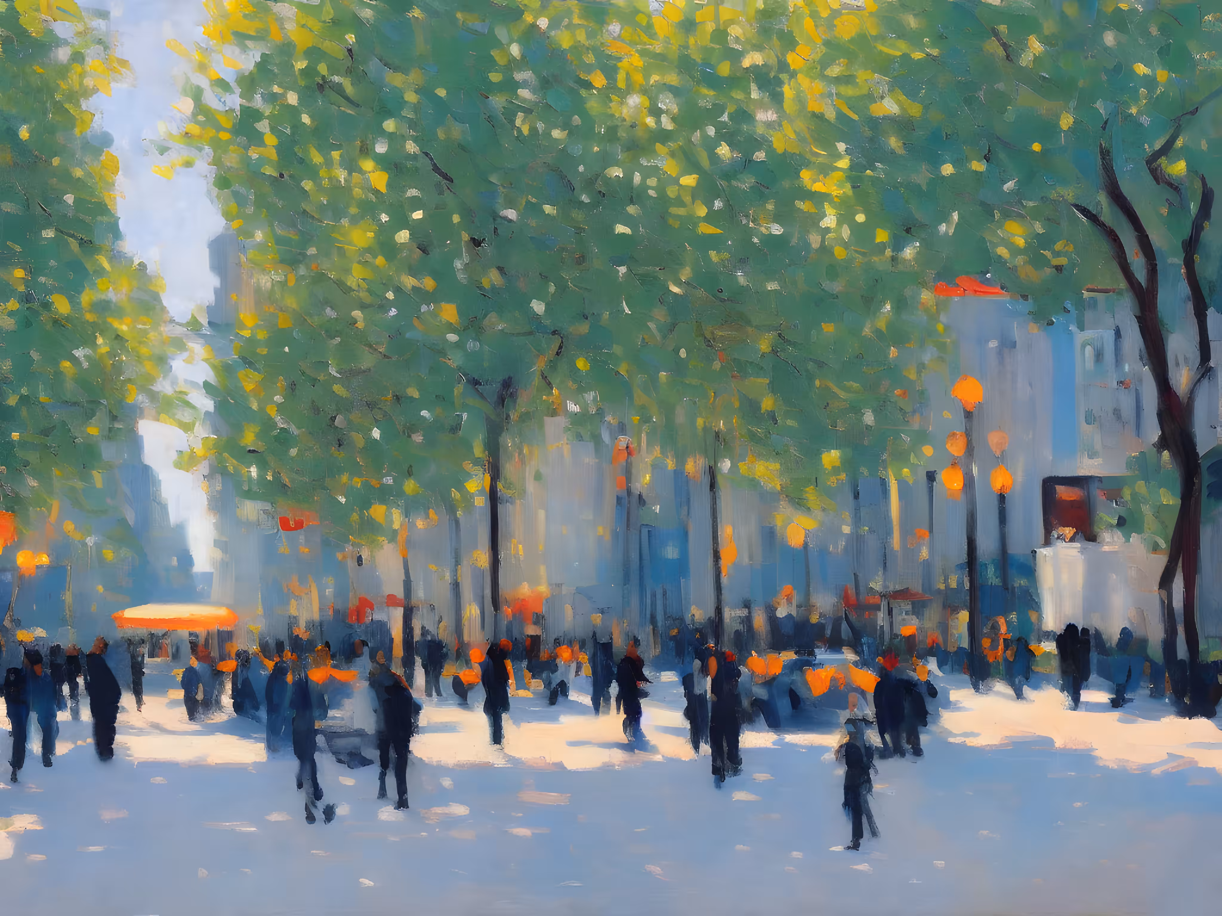 collaboration with AI : street and alley  #49