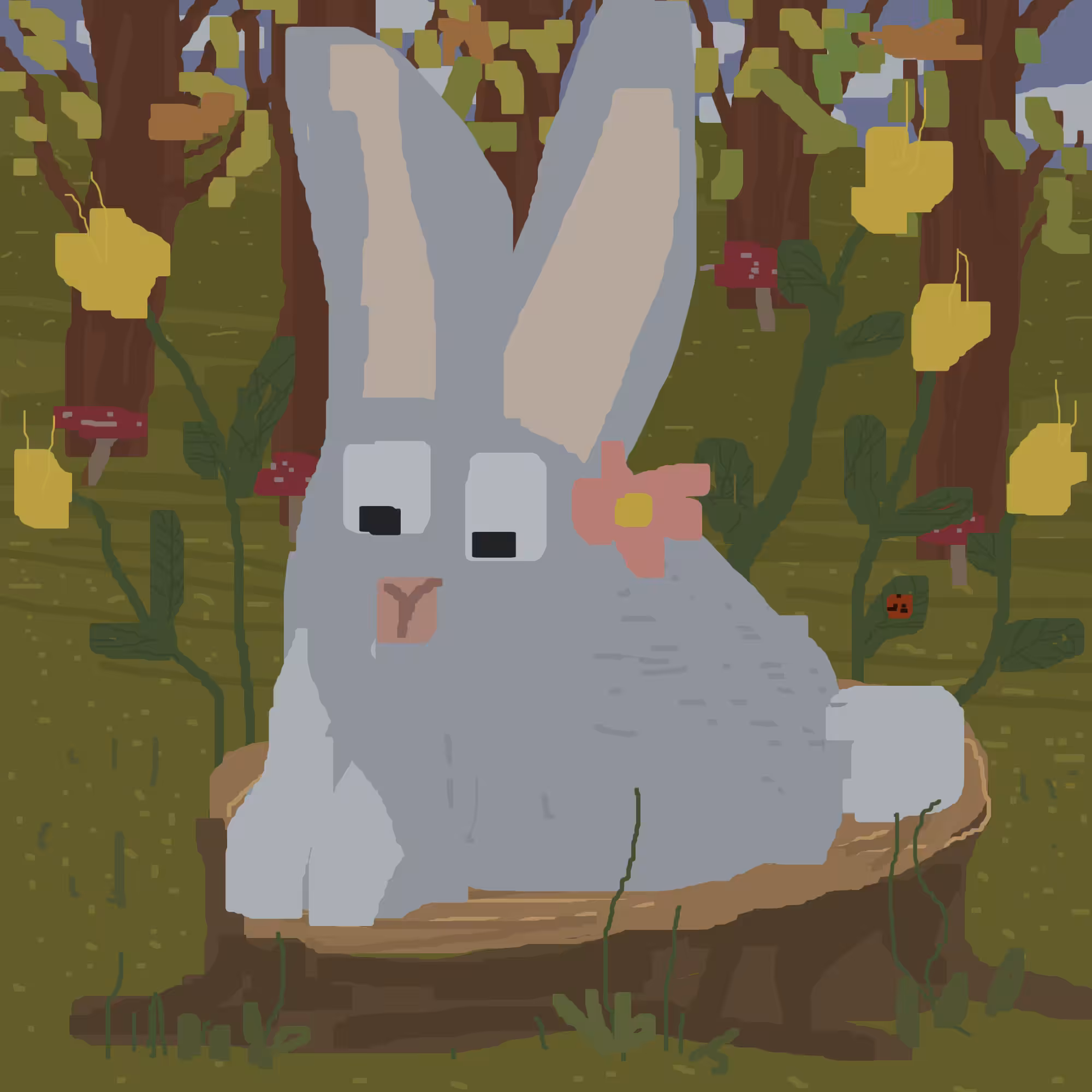 Just a rabbit
