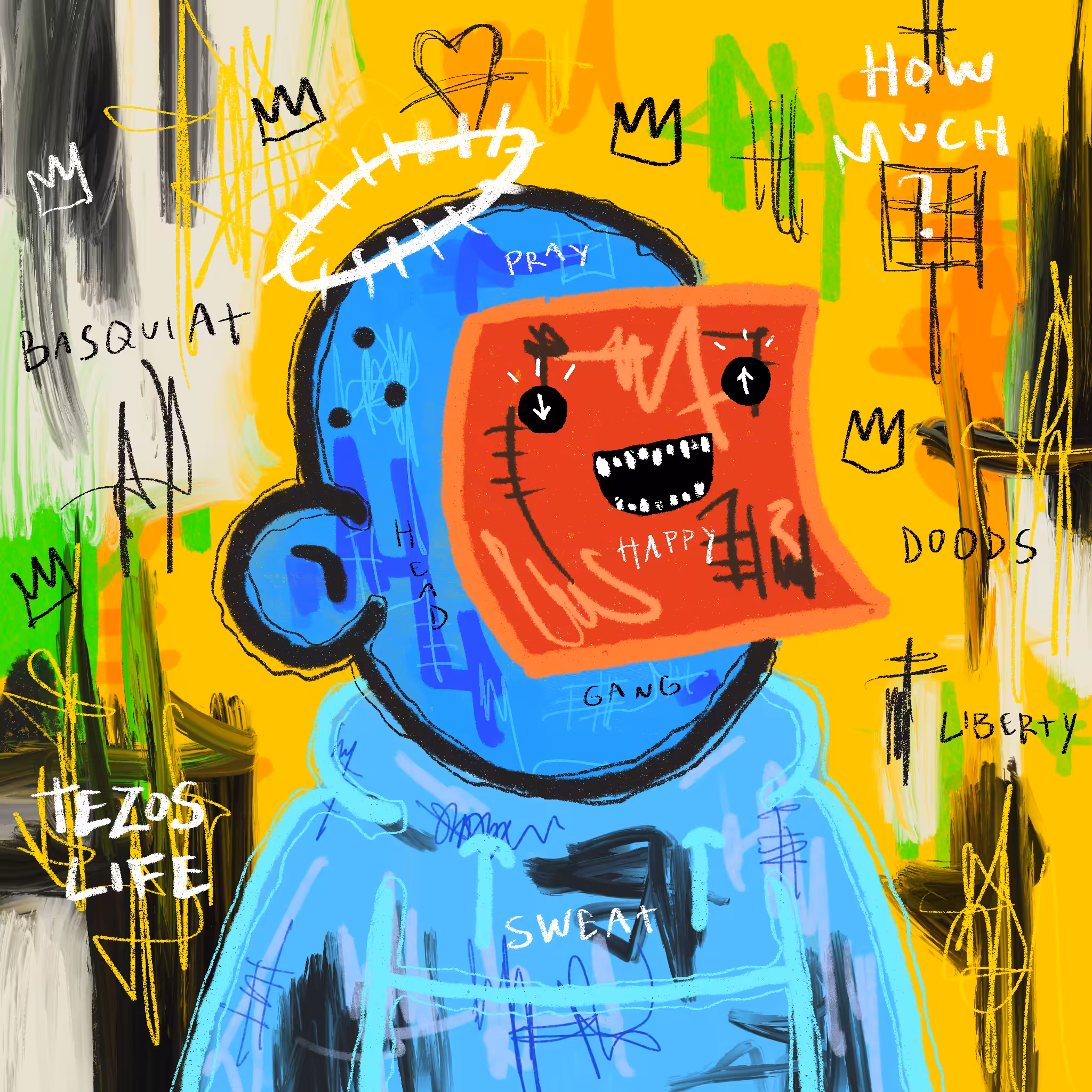 Doodlesquiat #19