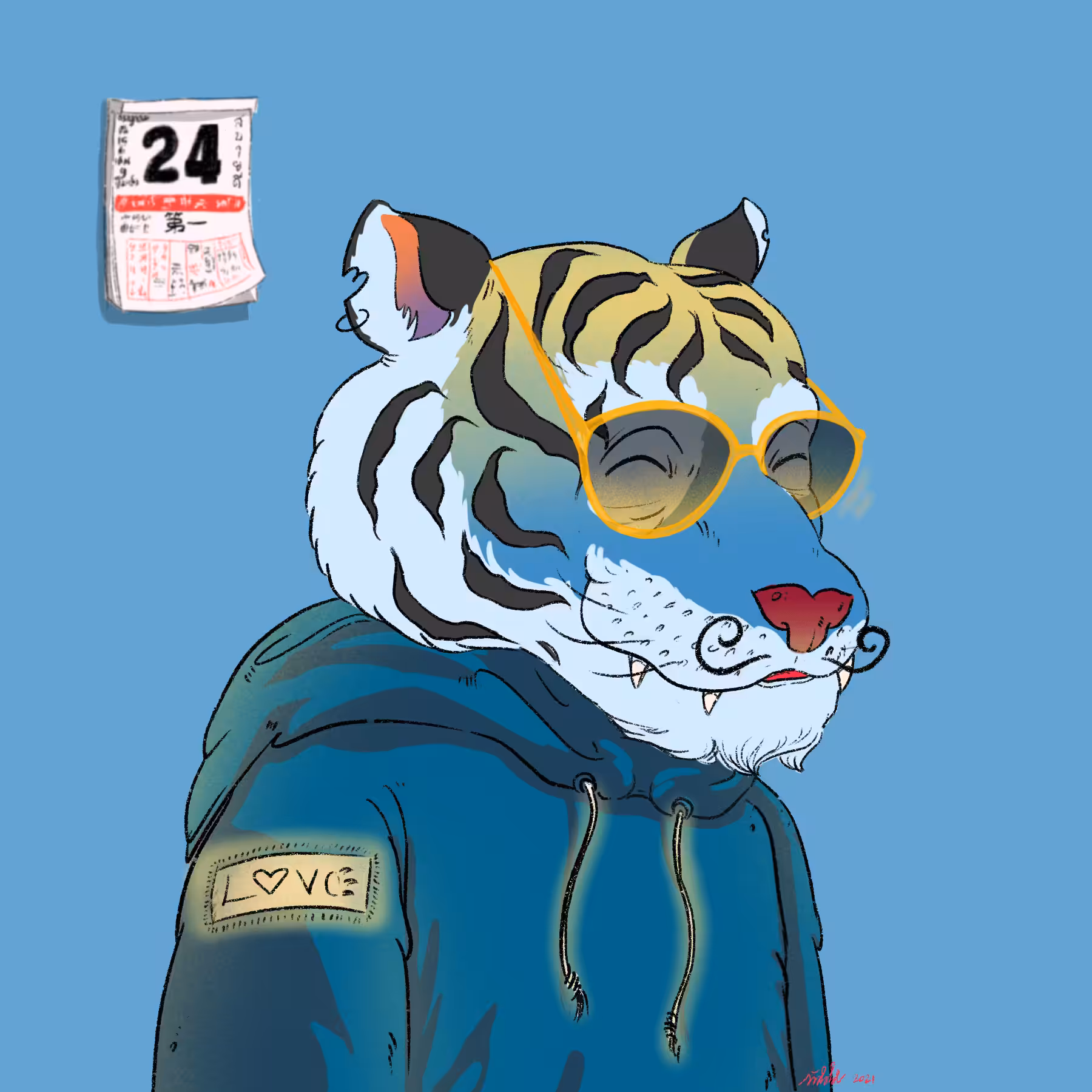 LUNGtiger give a smile