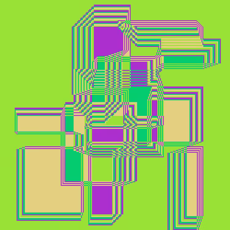 Superimposed Rectangles #18