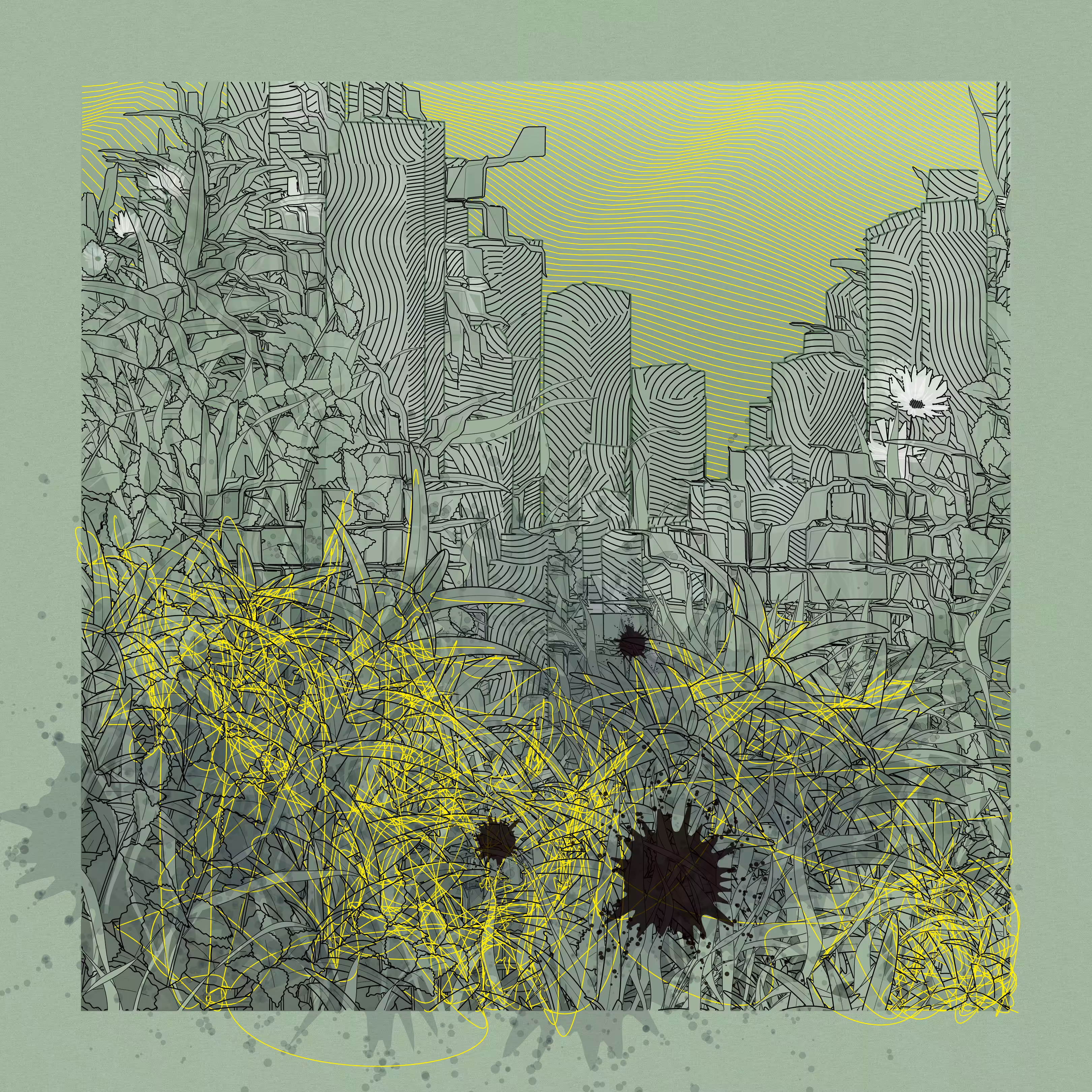 Landscape with Carbon Capture #5826