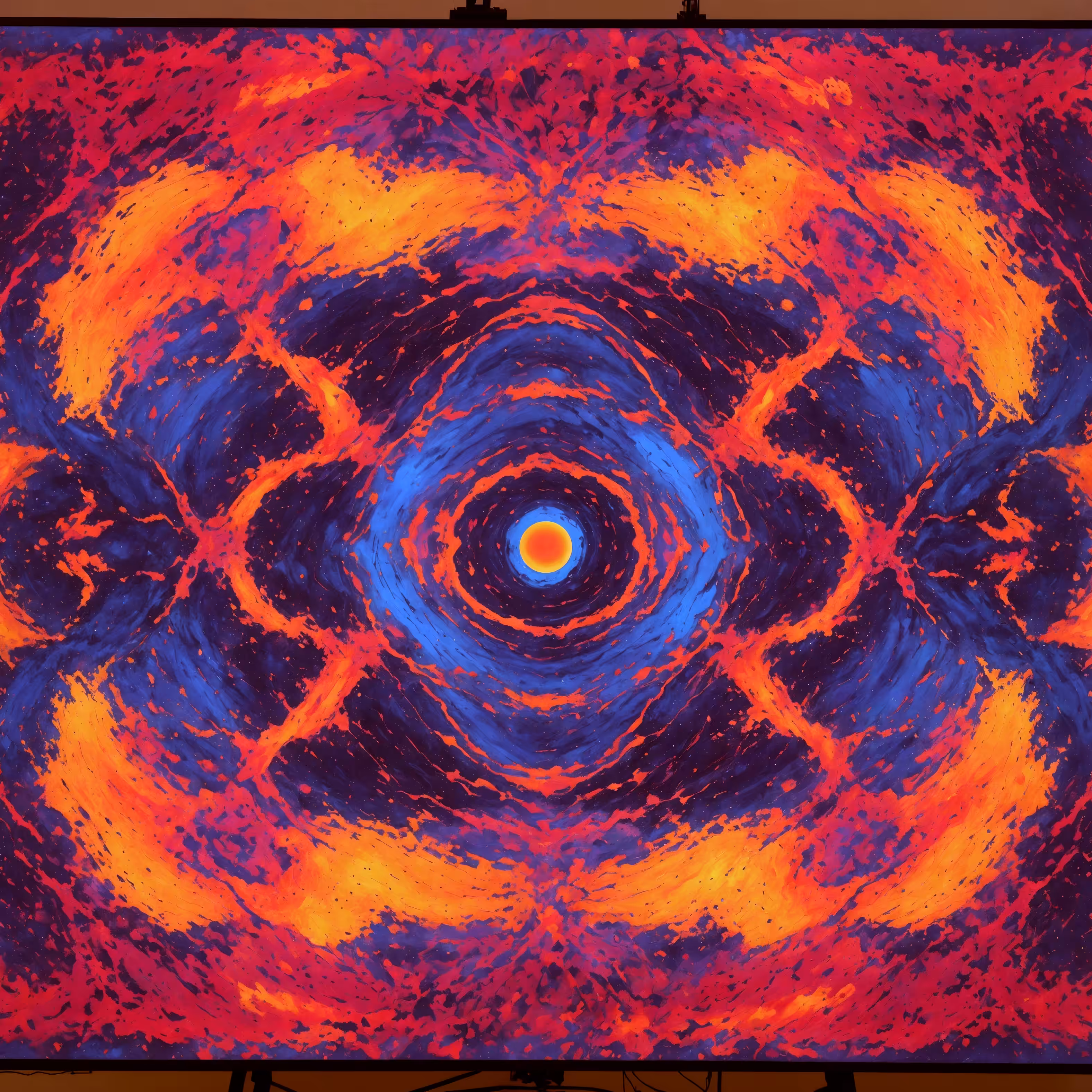 Long Exposure, Vibrant Etherial Sunset 8K By Jackson Pollock, Mark Rothko, Van Gogh