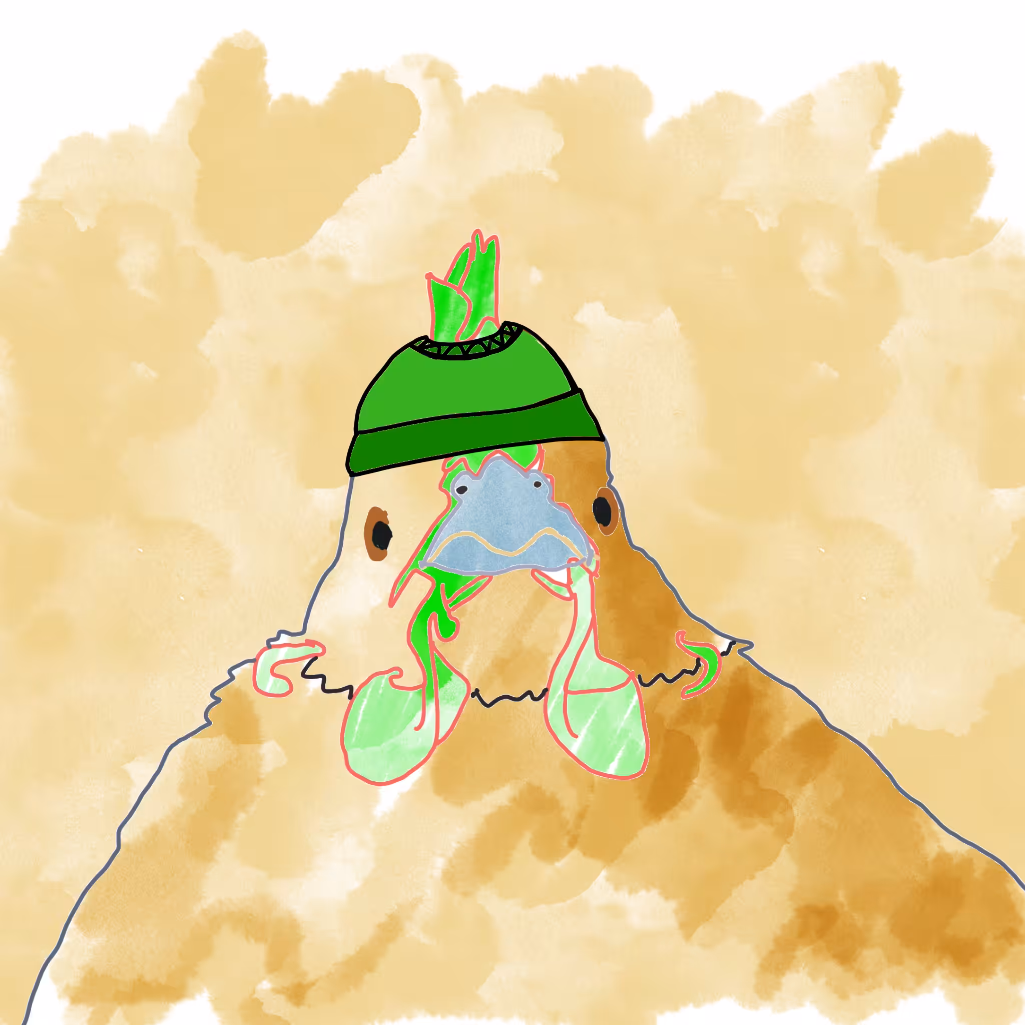 Feathery Friend #82