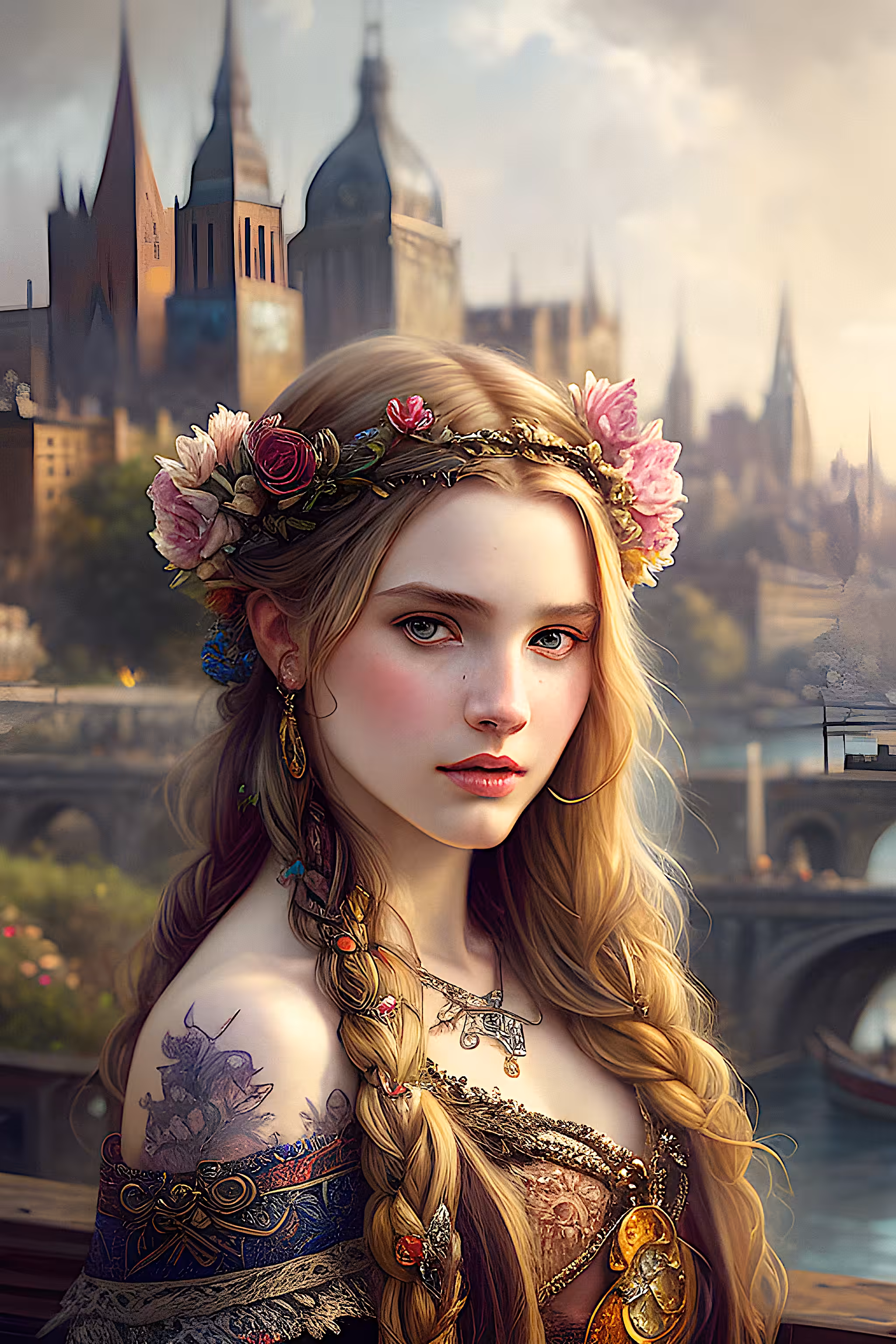 "Ethereal City Dreams"