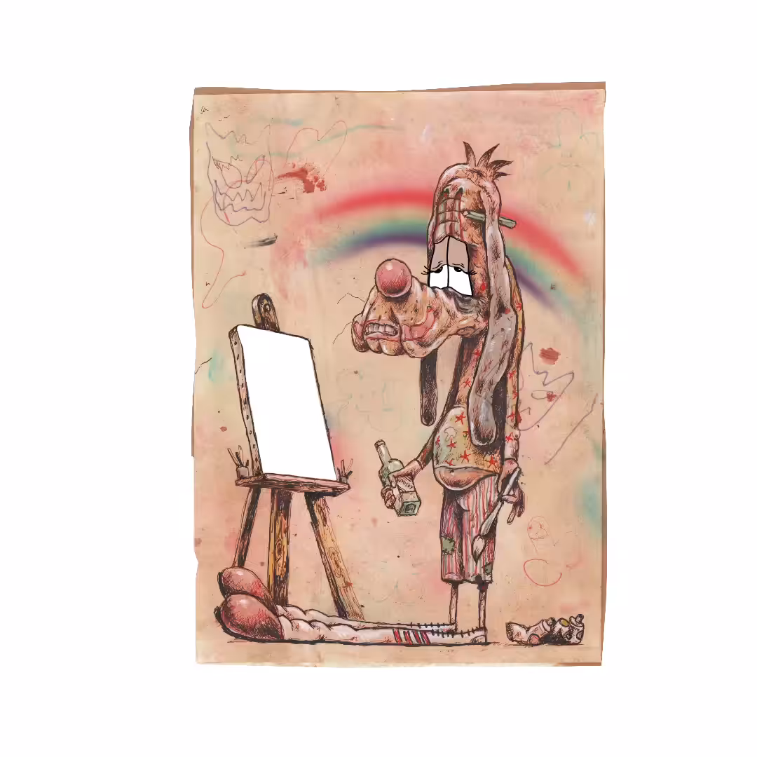 Portrait of Artist as an Old Dog