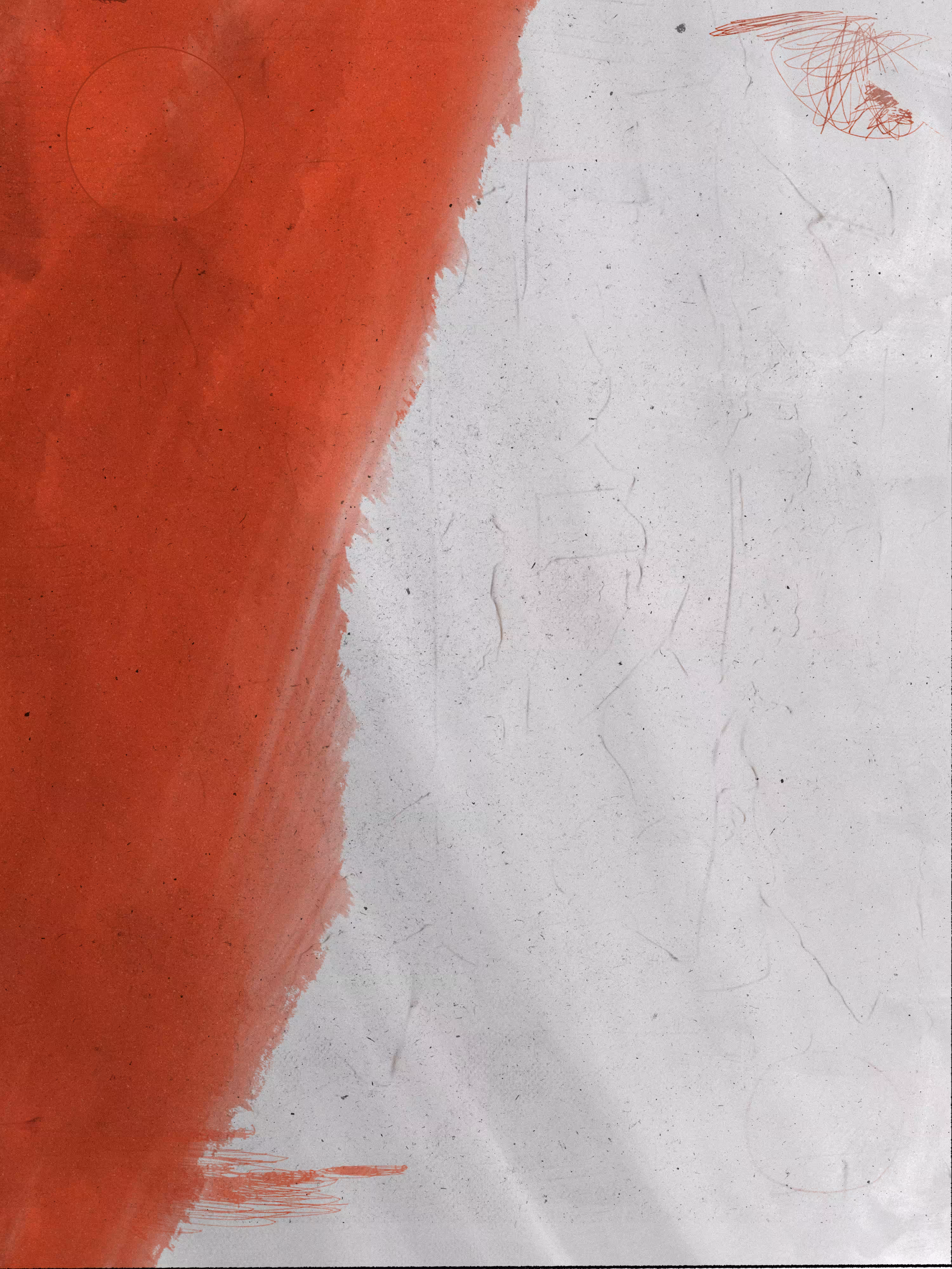 Red can be abstract too