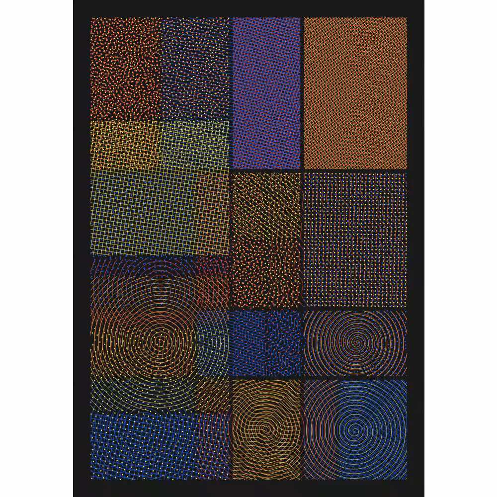 Pattern Grid Chaos  #16