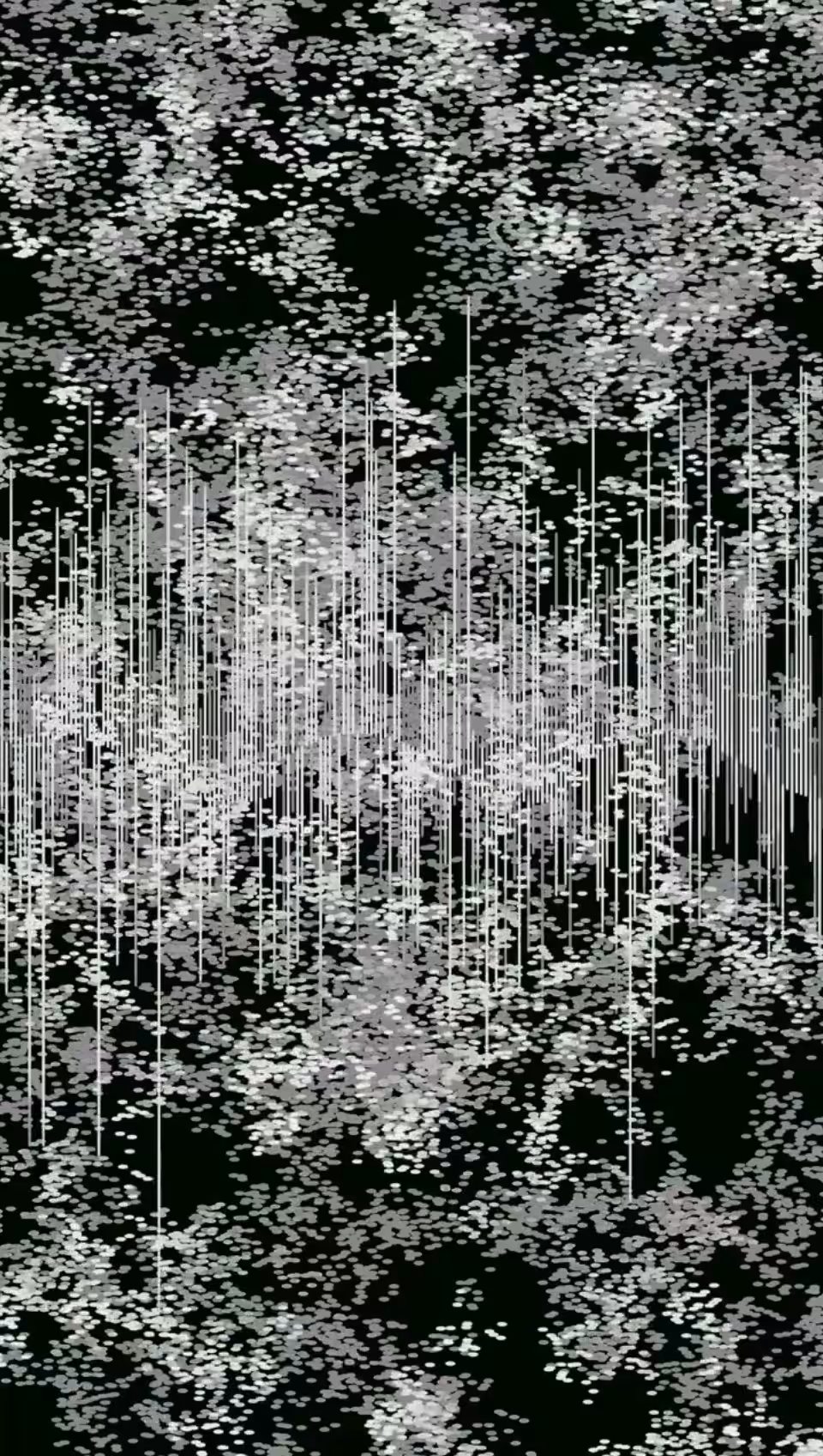 Brownian motion forest growth screenshot