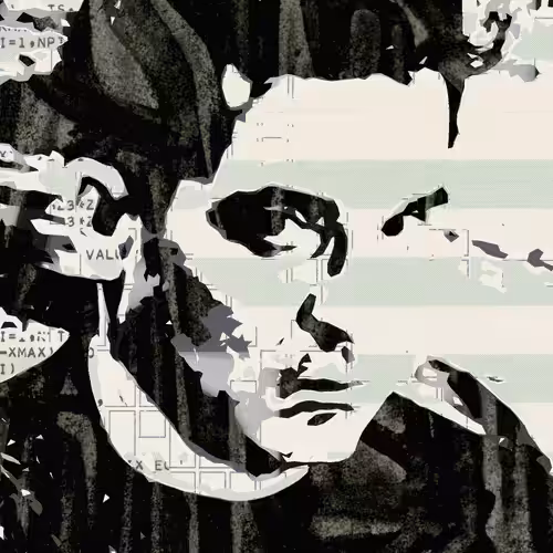 THE GENERATIVE PORTRAIT COLLECTION OF ROBERT MALLARY: Generative Portrait of Robert Mallary #1228