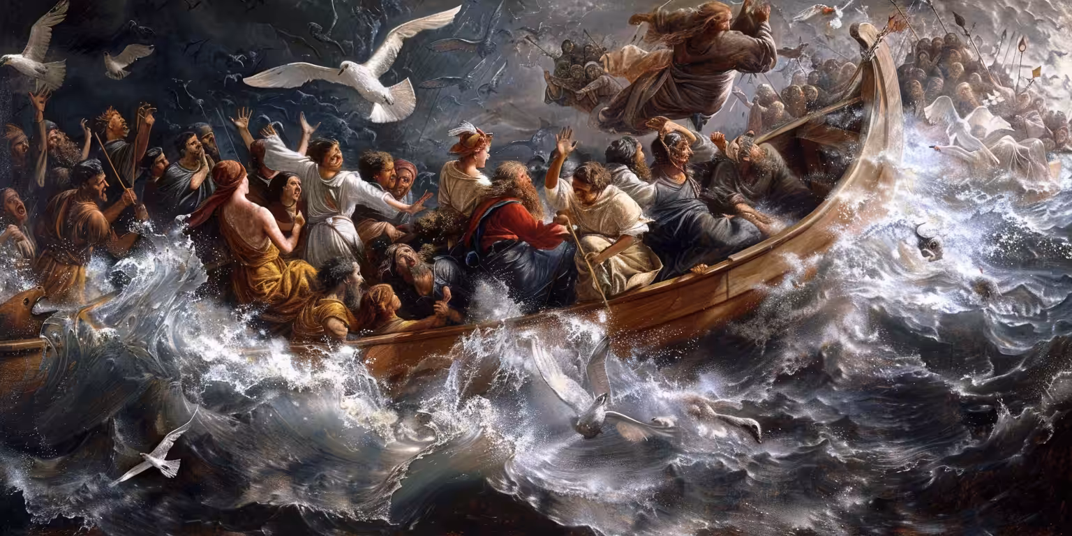 In the Rage of the Seas