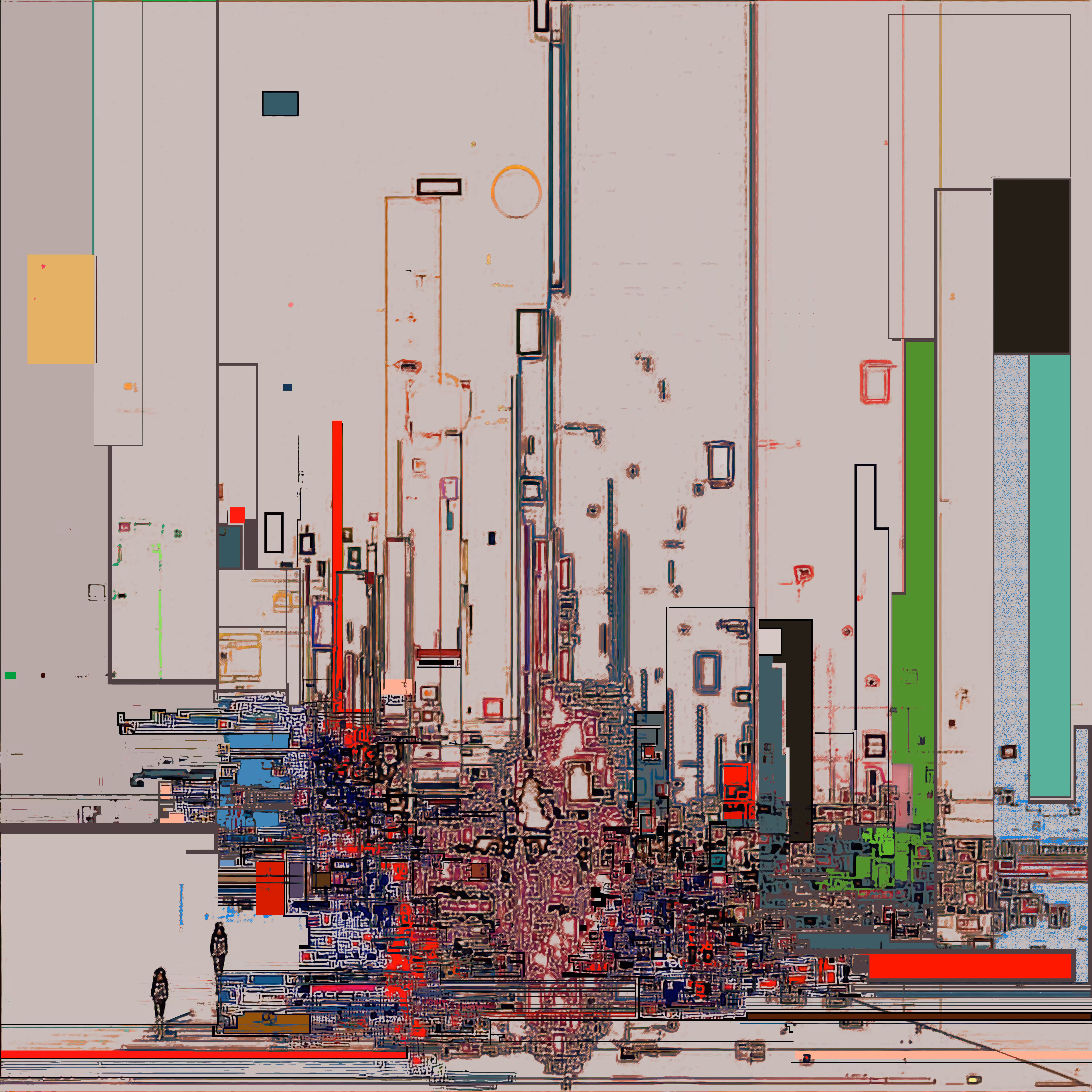 “Borders of absence”: Architecture of the Never
