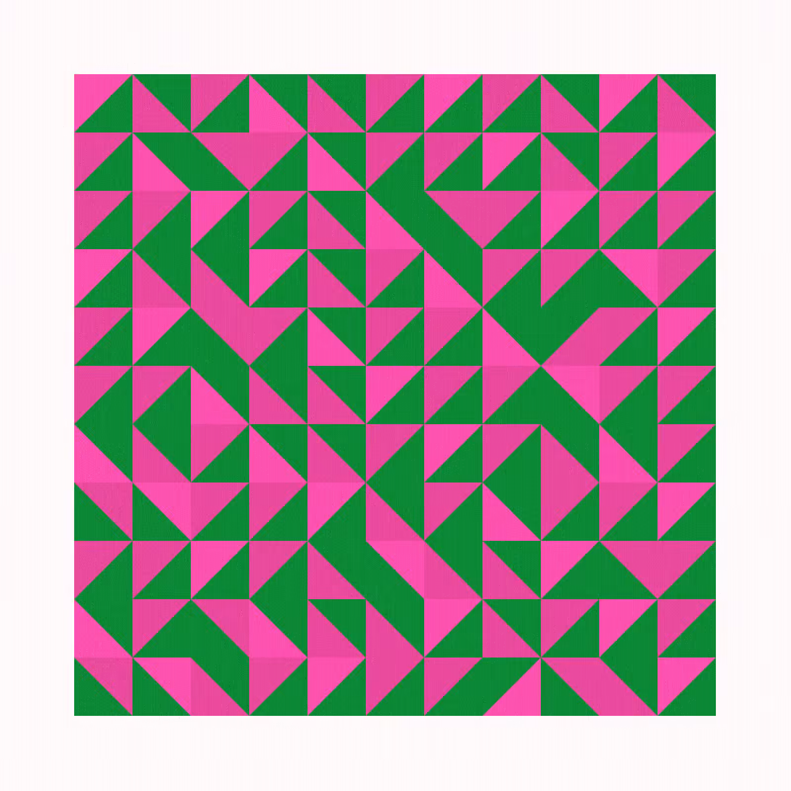 Triangle Pattern II #89