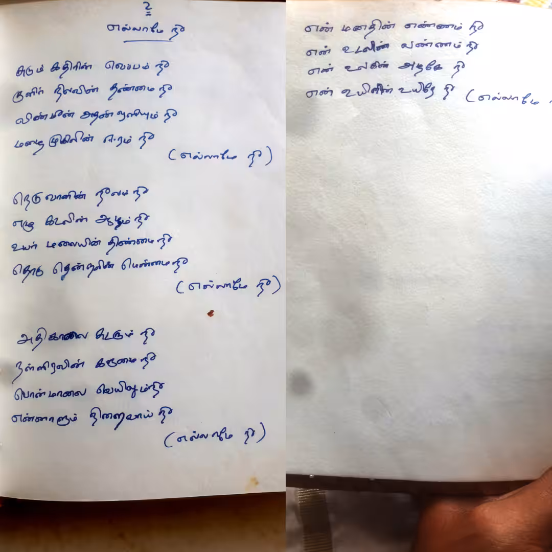 Ellaame Nee Lyrics