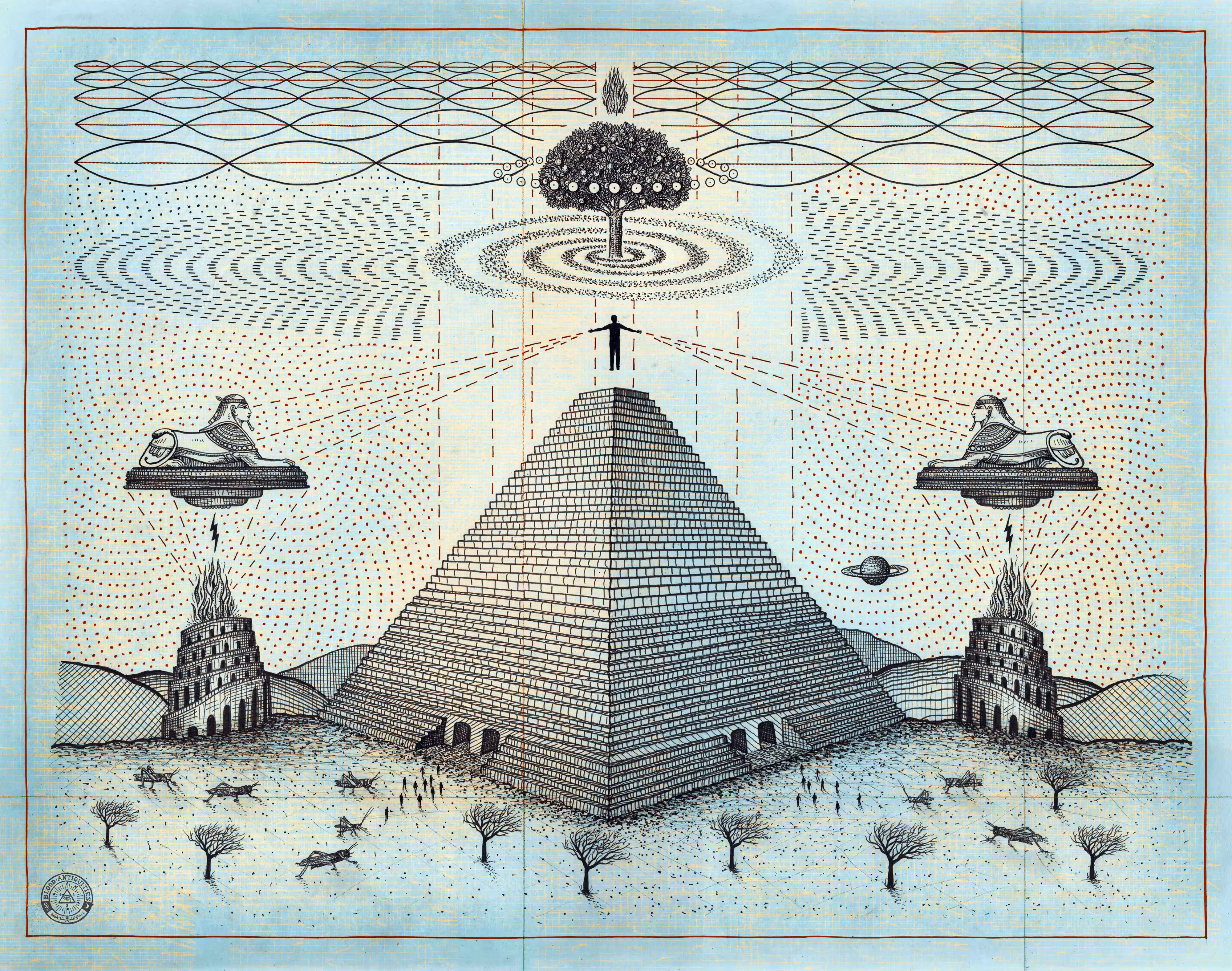 Pyramid Mysteries 'Aqua'