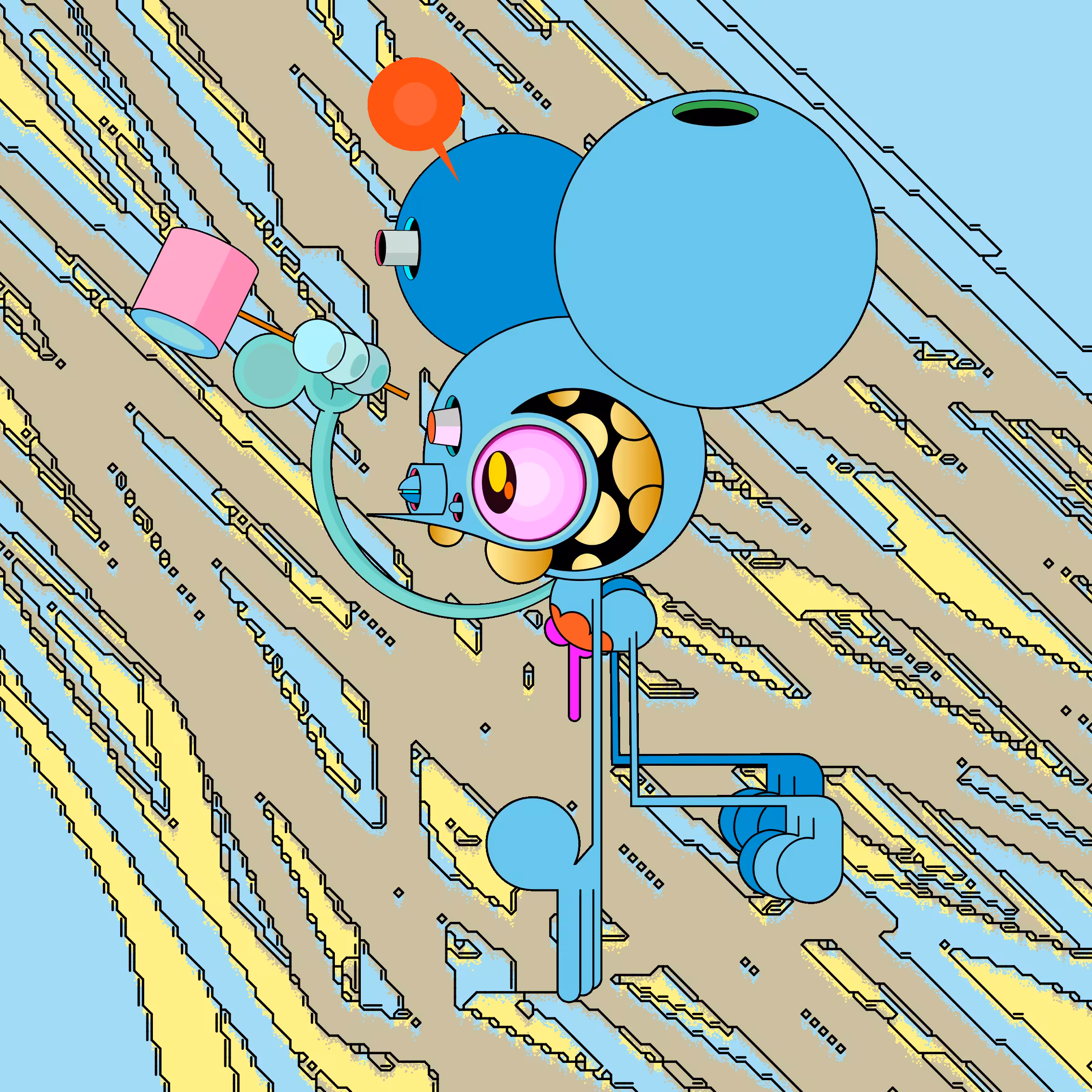 Neogen Space Monkeys #3758