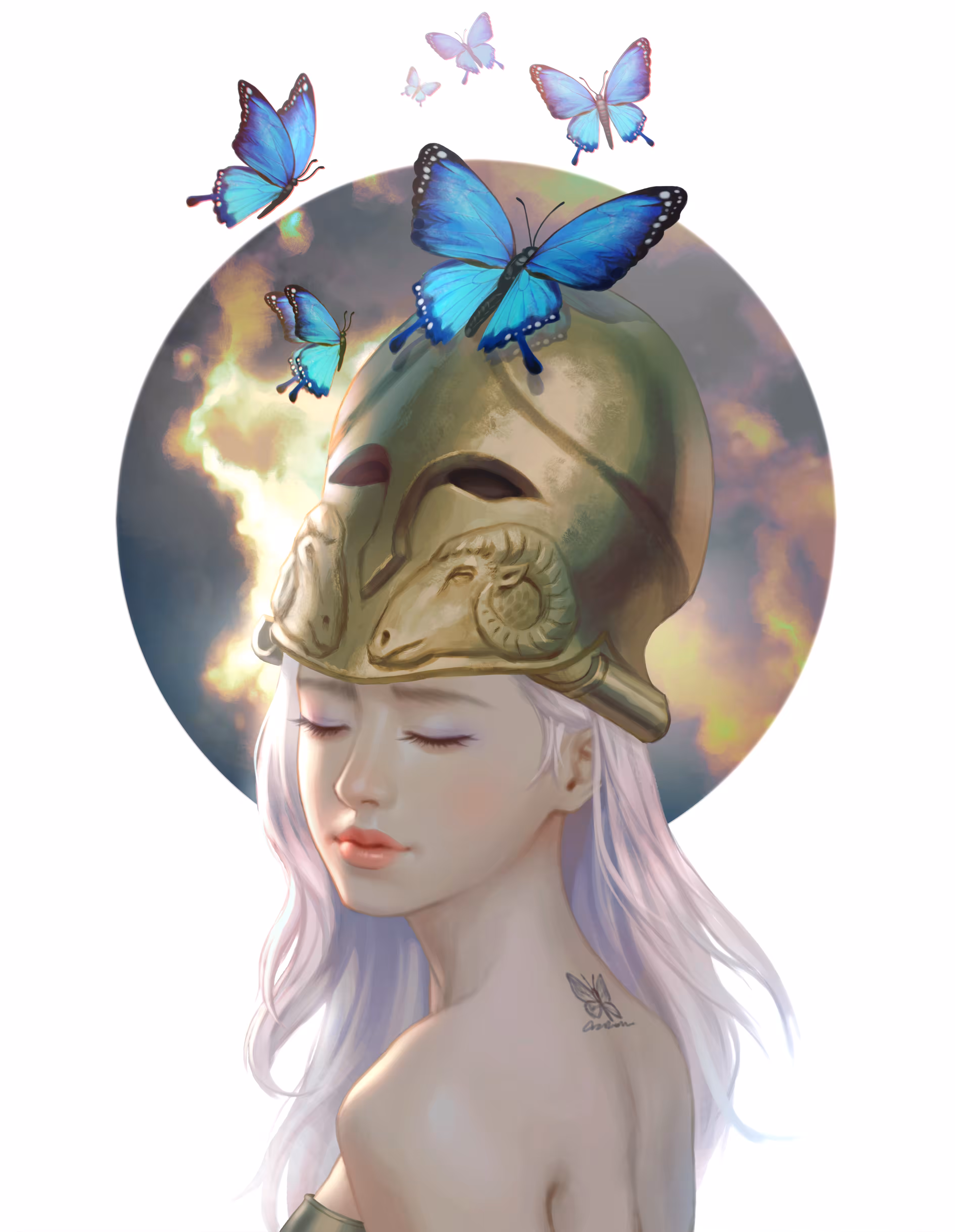 Goddesses & butterfly