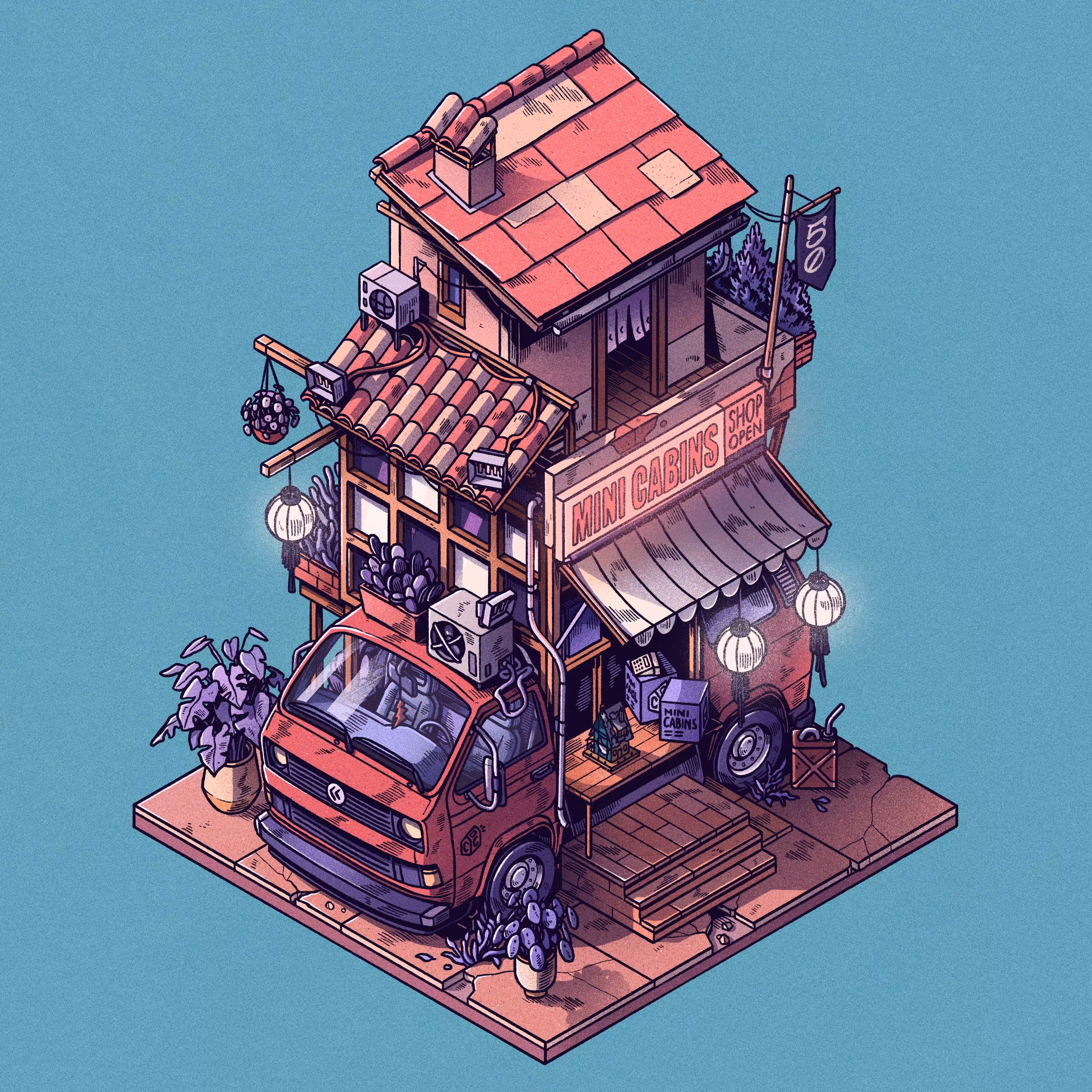 Curious Cabins #50: Caravan #514