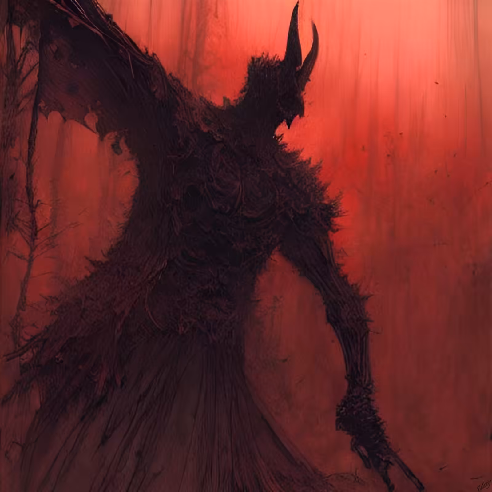 In the mist of the blood