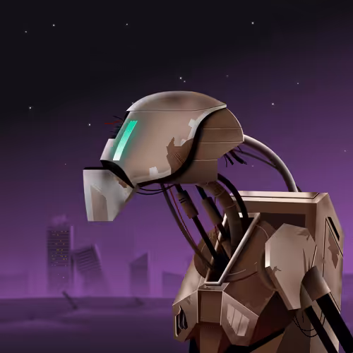 Savage Droids: COMMUNITY Communications Droid B-6129