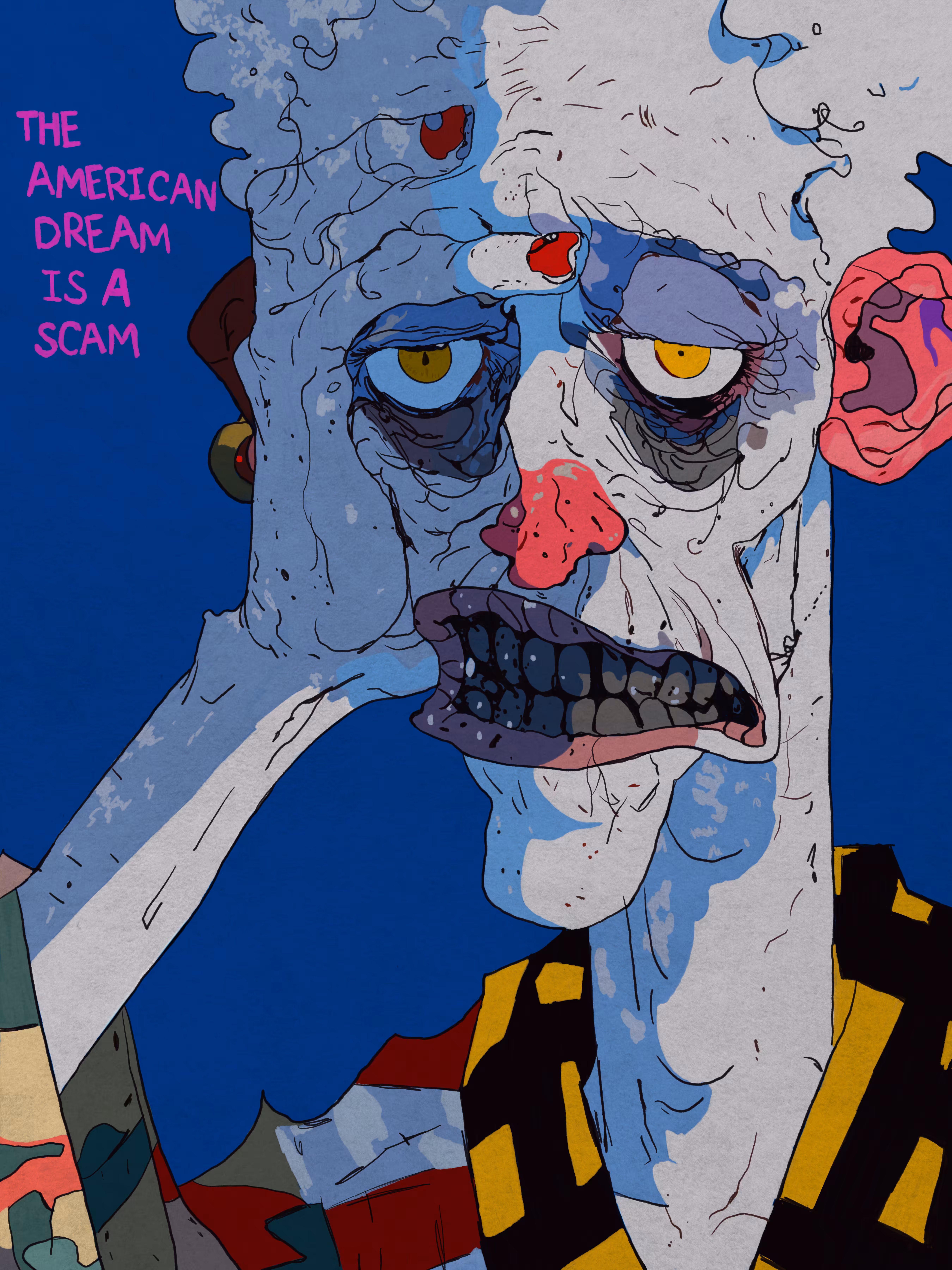 Rodeo posts: Daily Doodle 63.0 - The American Dream..